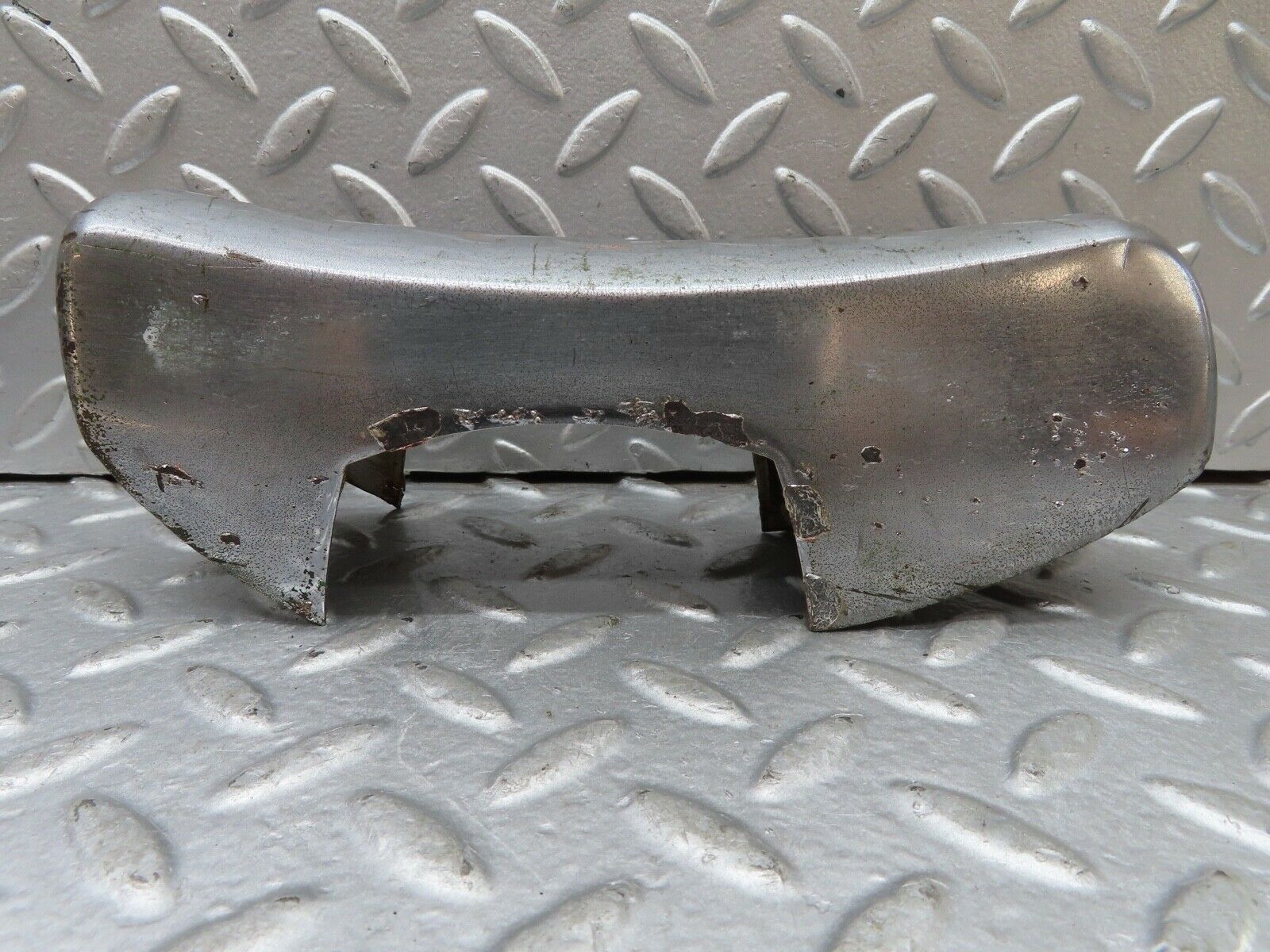 18759 Mercedes-Benz W120 W121 Ponton Front Bumper Chrome Overriders Pair