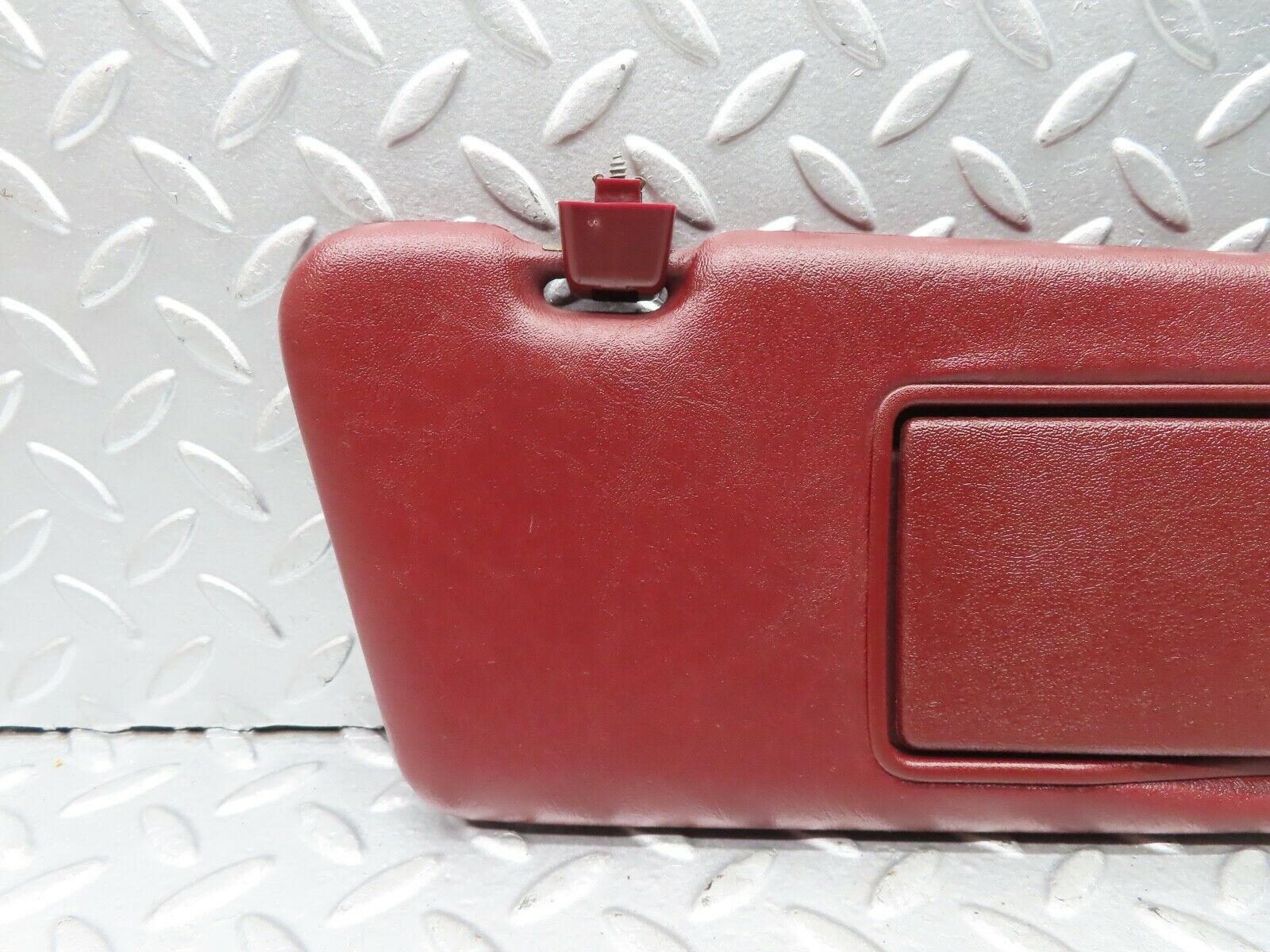 21466 Mercedes-Benz W126 300SE Sun Visor Right Side Burgundy Red