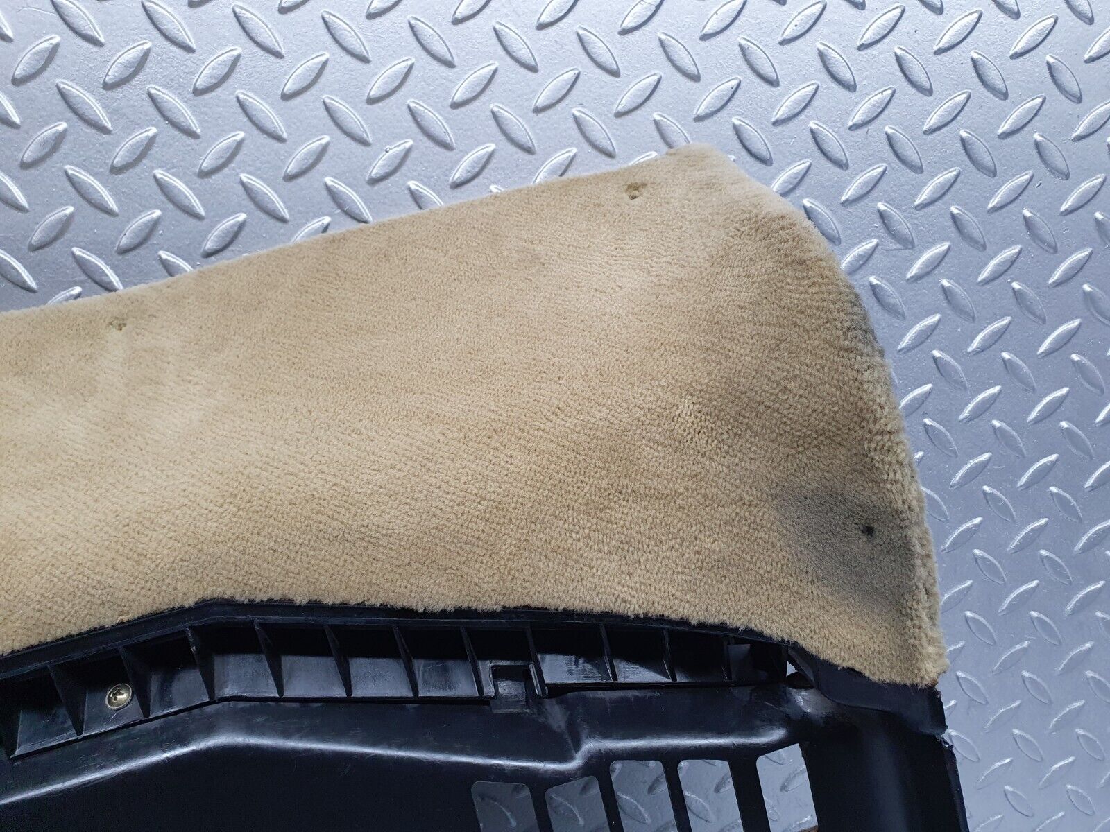 41055 Mercedes-Benz W126 300SE Under Dash Panel Left Beige 1268305344 1266801517 1268305144