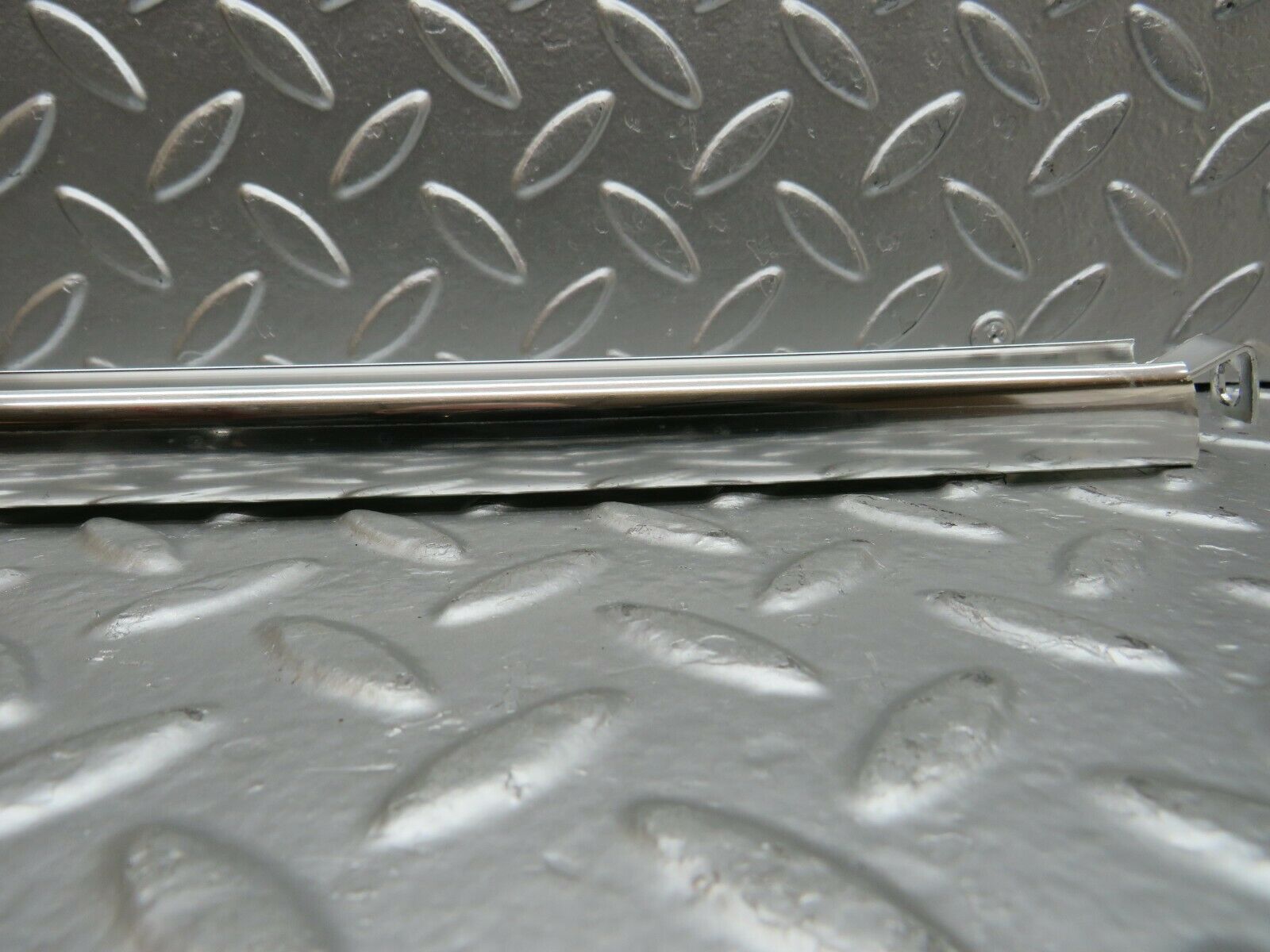 24019 Mercedes-Benz W123 280E Rear Right Door Chrome Window Channel