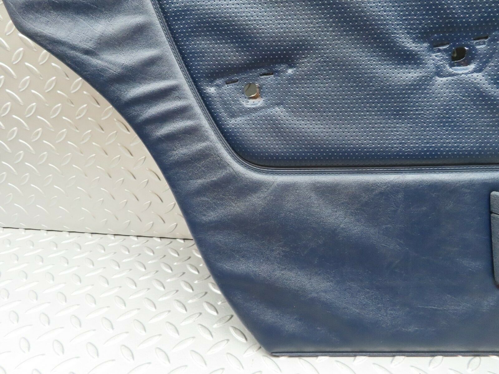 4368 Mercedes-Benz W123 230E Rear Left Door Card Blue