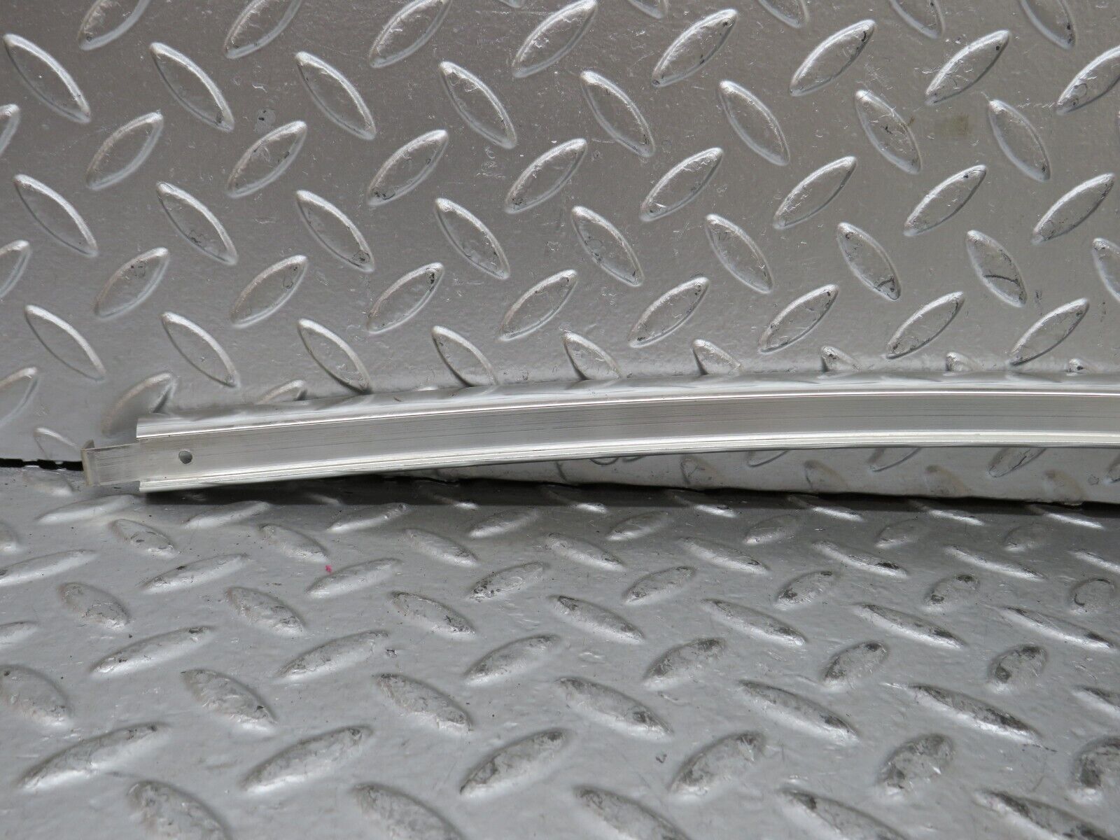 28059 Mercedes-Benz W123 280E Rear Right Door Chrome Window Channel