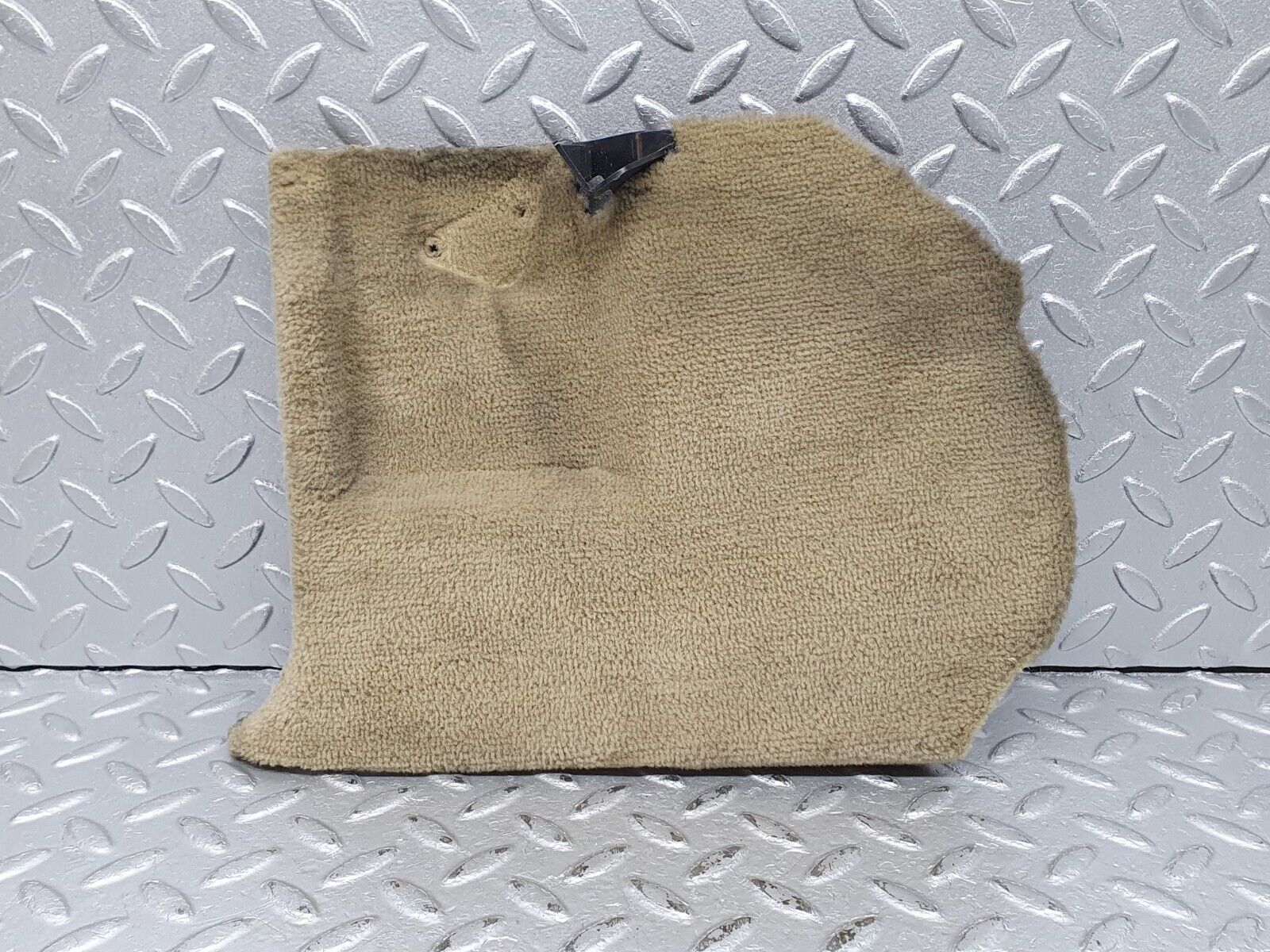 41153 Mercedes-Benz W126 300SE Kick Panel Left Side Beige 1266880306