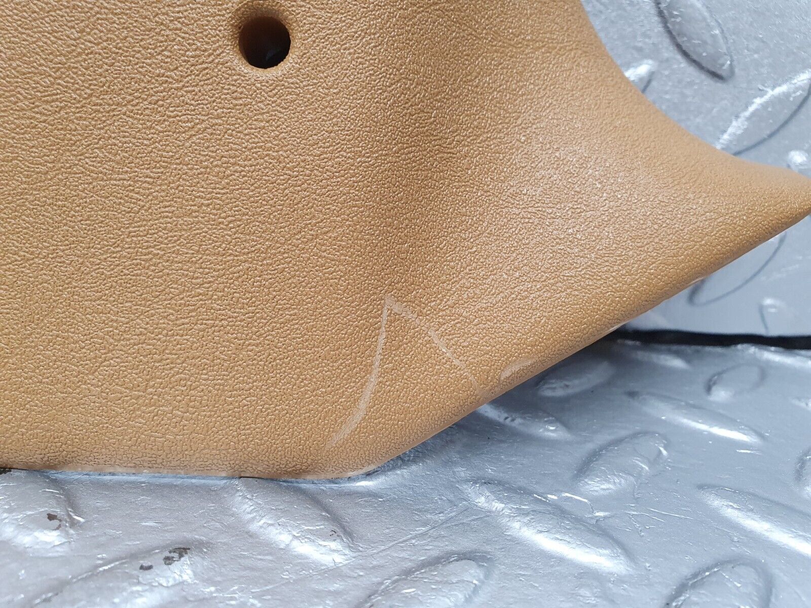 41388 Mercedes-Benz W124 200E B Pillar Bottom Cover Left Palomino 1246920322