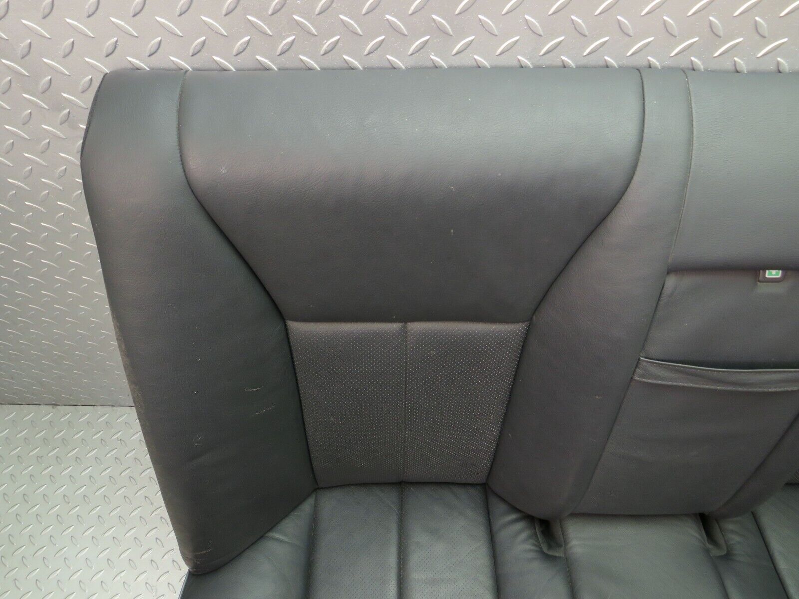 34724 Mercedes-Benz W210 320E Rear Seat Black Leather 2109200250 2109201716