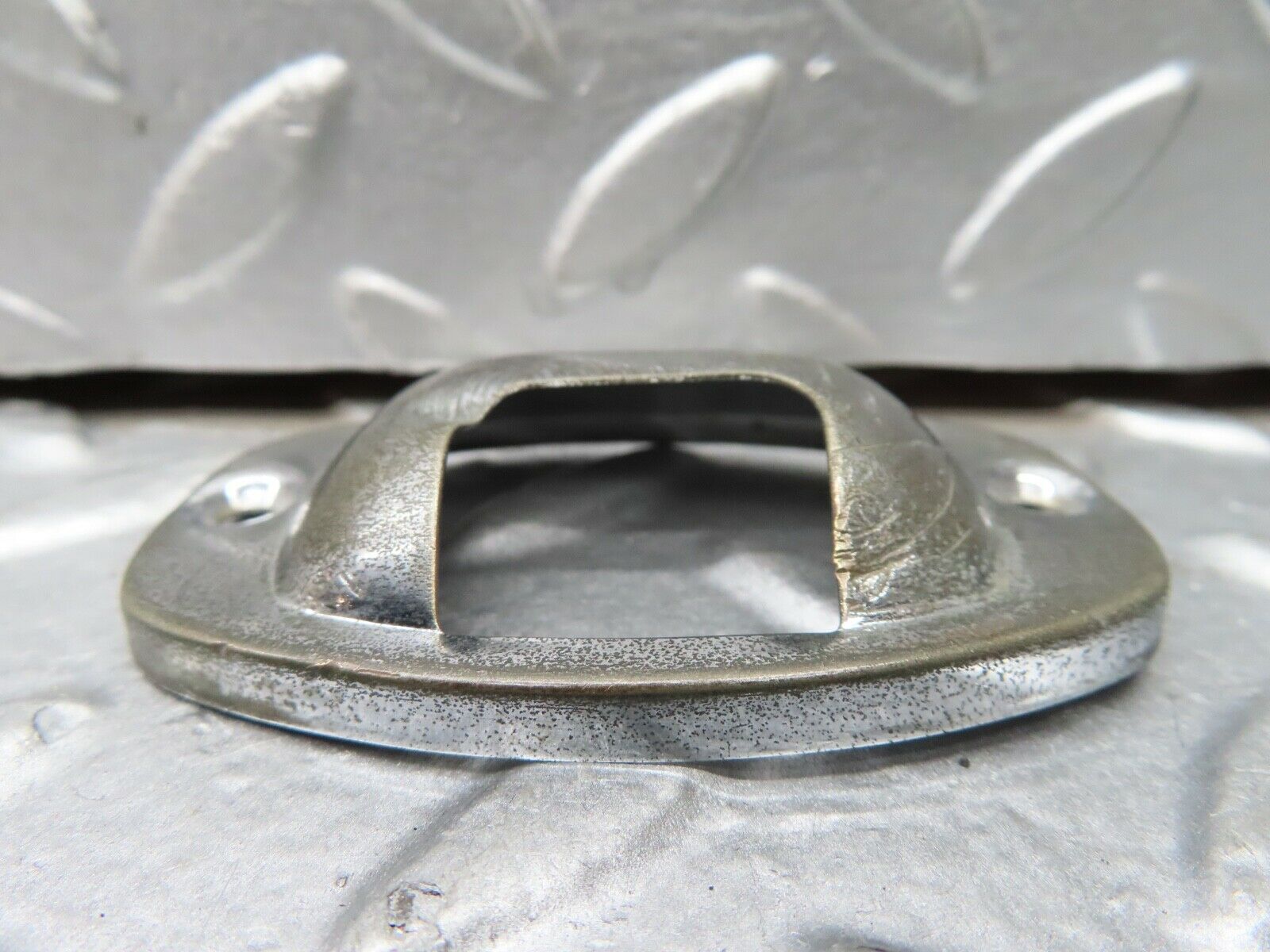 18685 Mercedes-Benz W120 W121 Ponton number Plate Light Chrome Cover