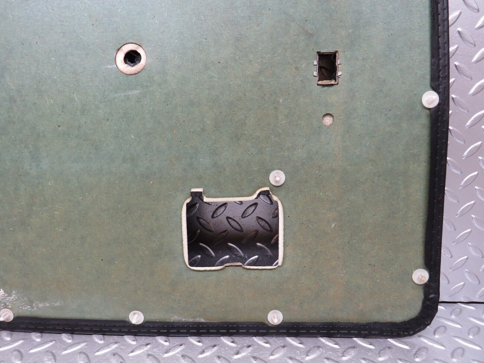 28025 Mercedes-Benz W123 280E Rear Right Door Card Black