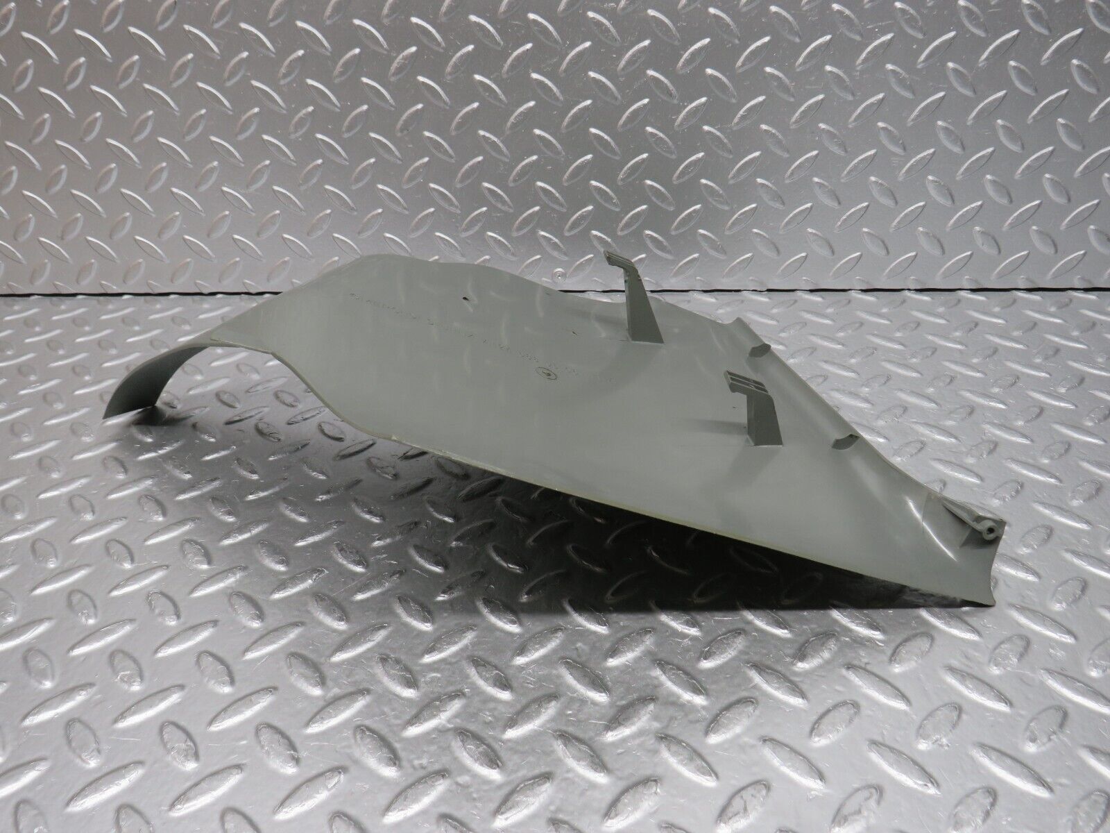 31329 Mercedes-Benz S124 220TE Front Left Kick Panel Trim Grey 1246880506