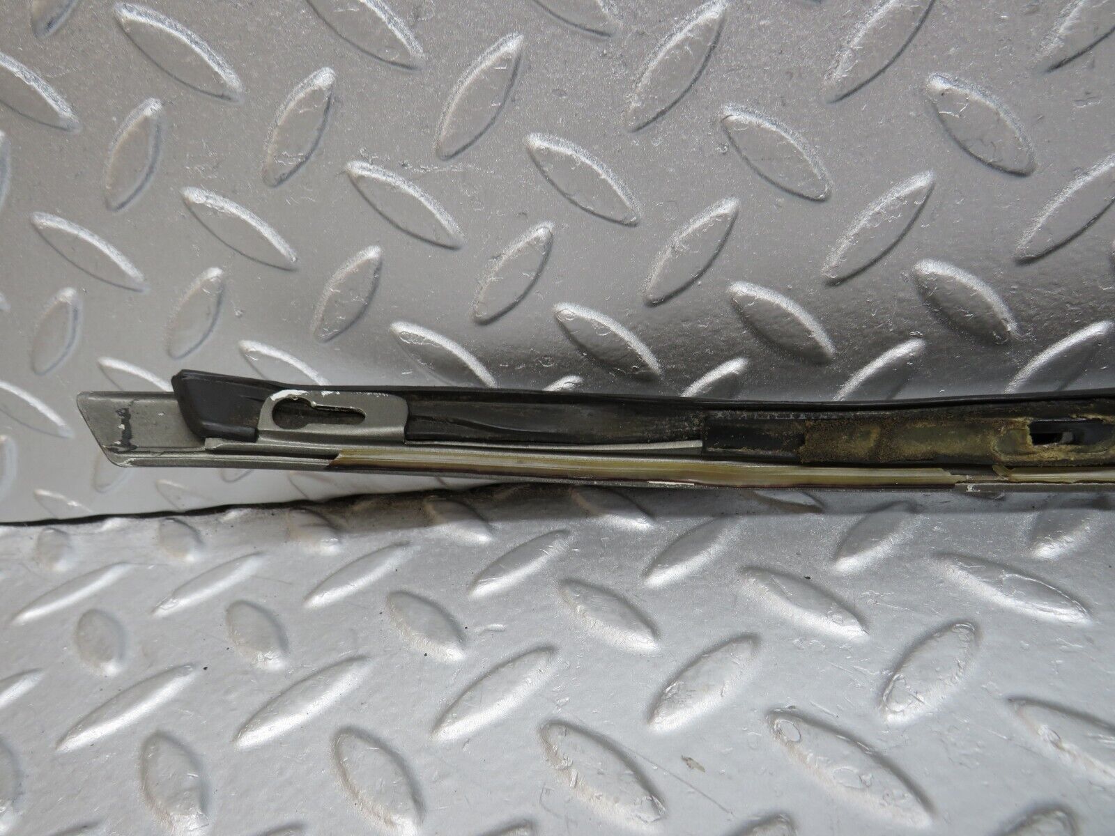 36058 Mercedes-Benz W126 420SE A Pillar Exterior Trim Left Side 1266981598