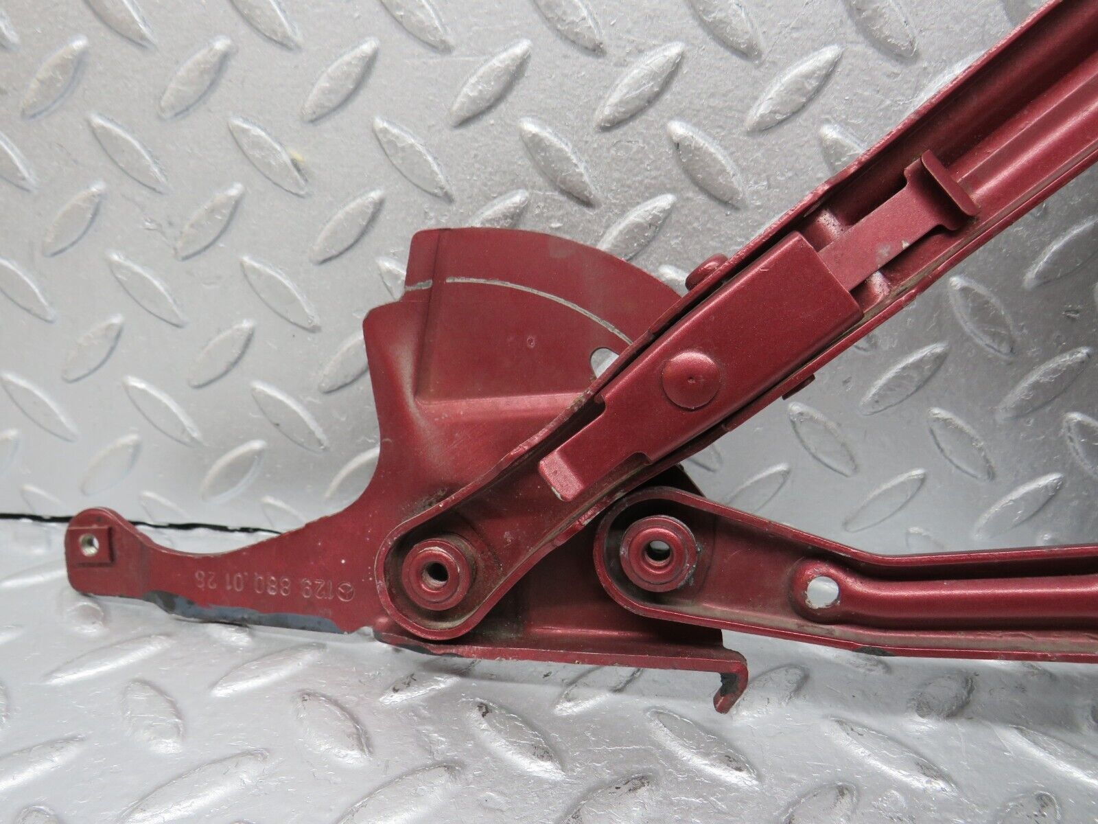 38555 Mercedes-Benz R129 280SL Coupe Bonnet Hinge Left 1298800128 1298870174