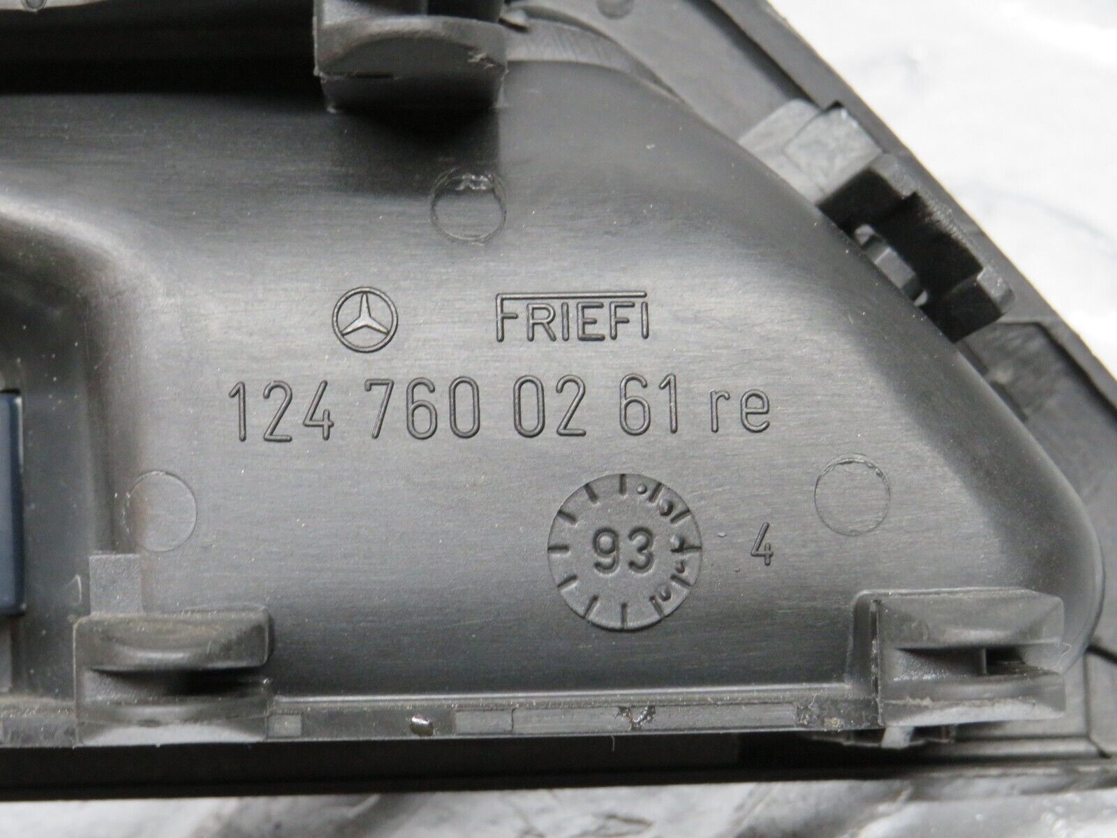 31370 Mercedes-Benz S124 220TE Rear Right Interior Door Handle 1247600261