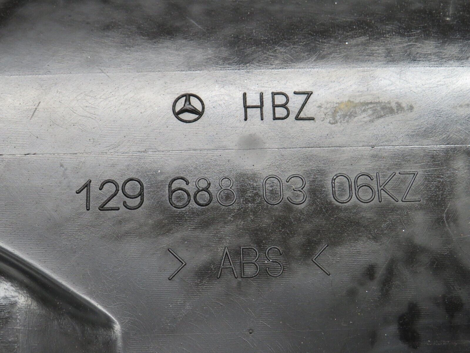 38378 Mercedes-Benz R129 280SL Coupe Kick Panel Left Side Beige 1296880306