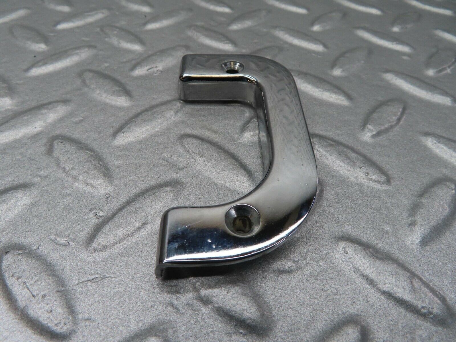 16038 Mercedes-Benz W123 280E Right Interior Chrome Door Latch Trim 1237230224