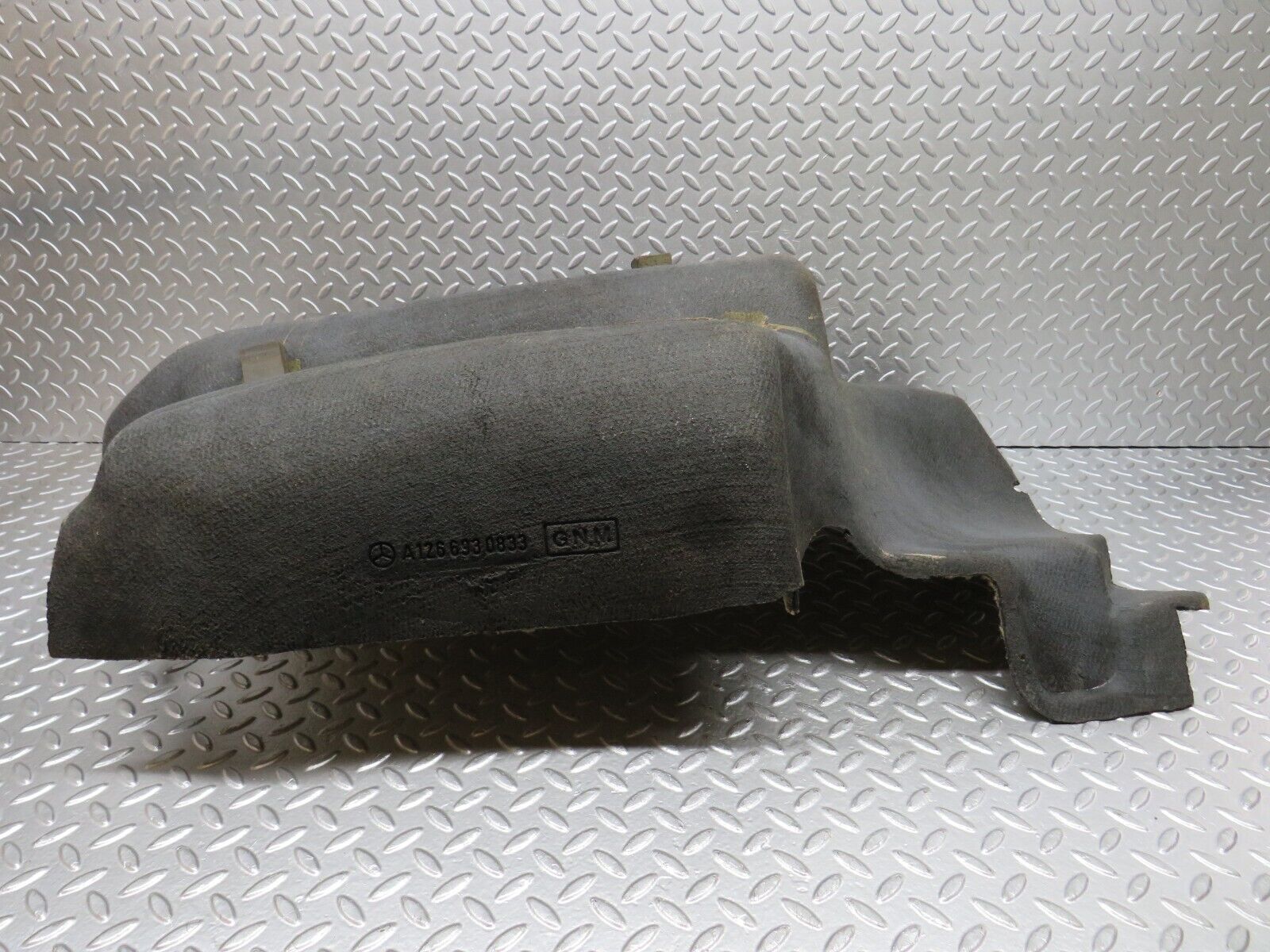 34384 Mercedes-Benz C126 380SEC Coupe Trunk Boot Cover Panel Right 1266930833