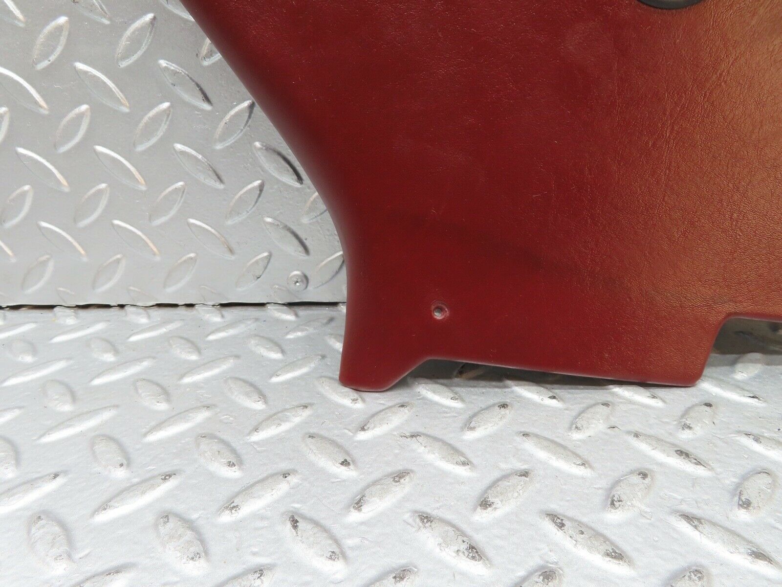 21475 Mercedes-Benz W126 300SE C Pillar Cover Right Side Red 1266950444