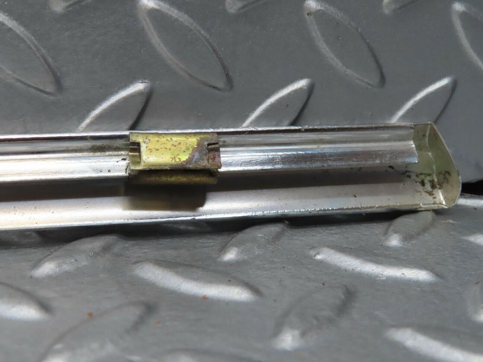 15444 Mercedes-Benz W123 230E Rear Right Door Chrome Moulding Trim