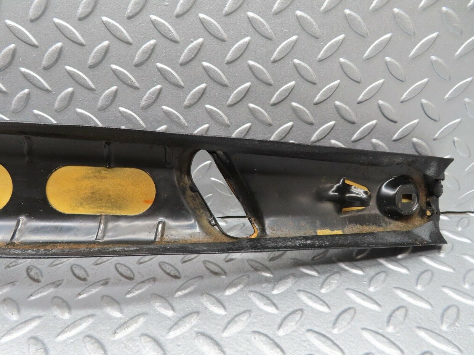 14231 Mercedes-Benz W116 350SE B Pillar Cover Right Side Black