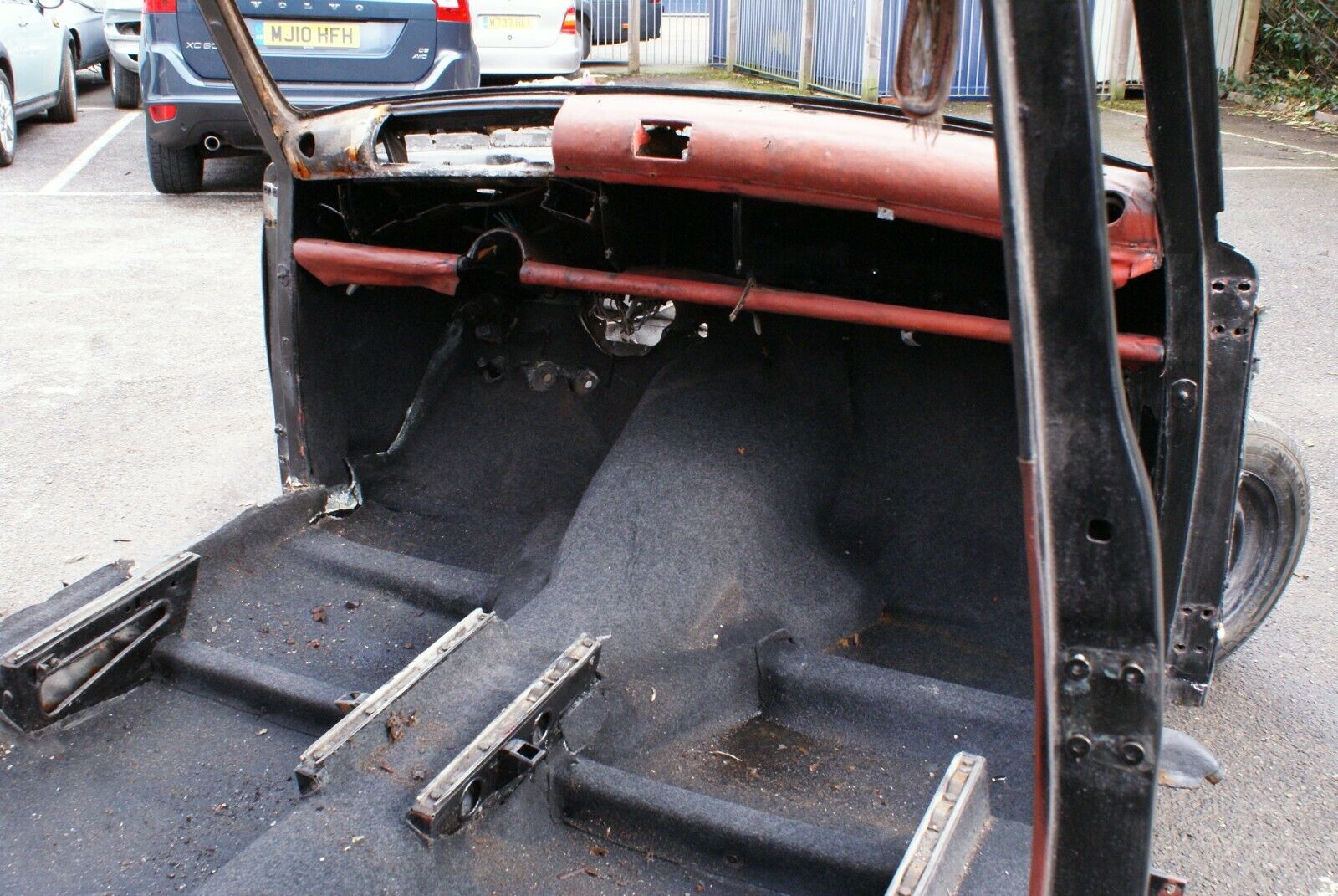 2470 Mercedes-Benz W105 219 PONTON Restored LHD Rolling Shell 1956