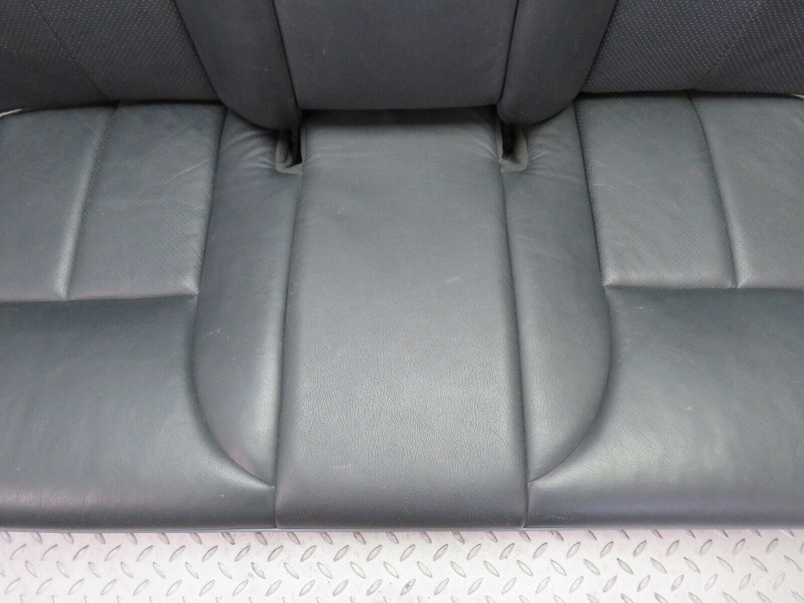 34724 Mercedes-Benz W210 320E Rear Seat Black Leather 2109200250 2109201716