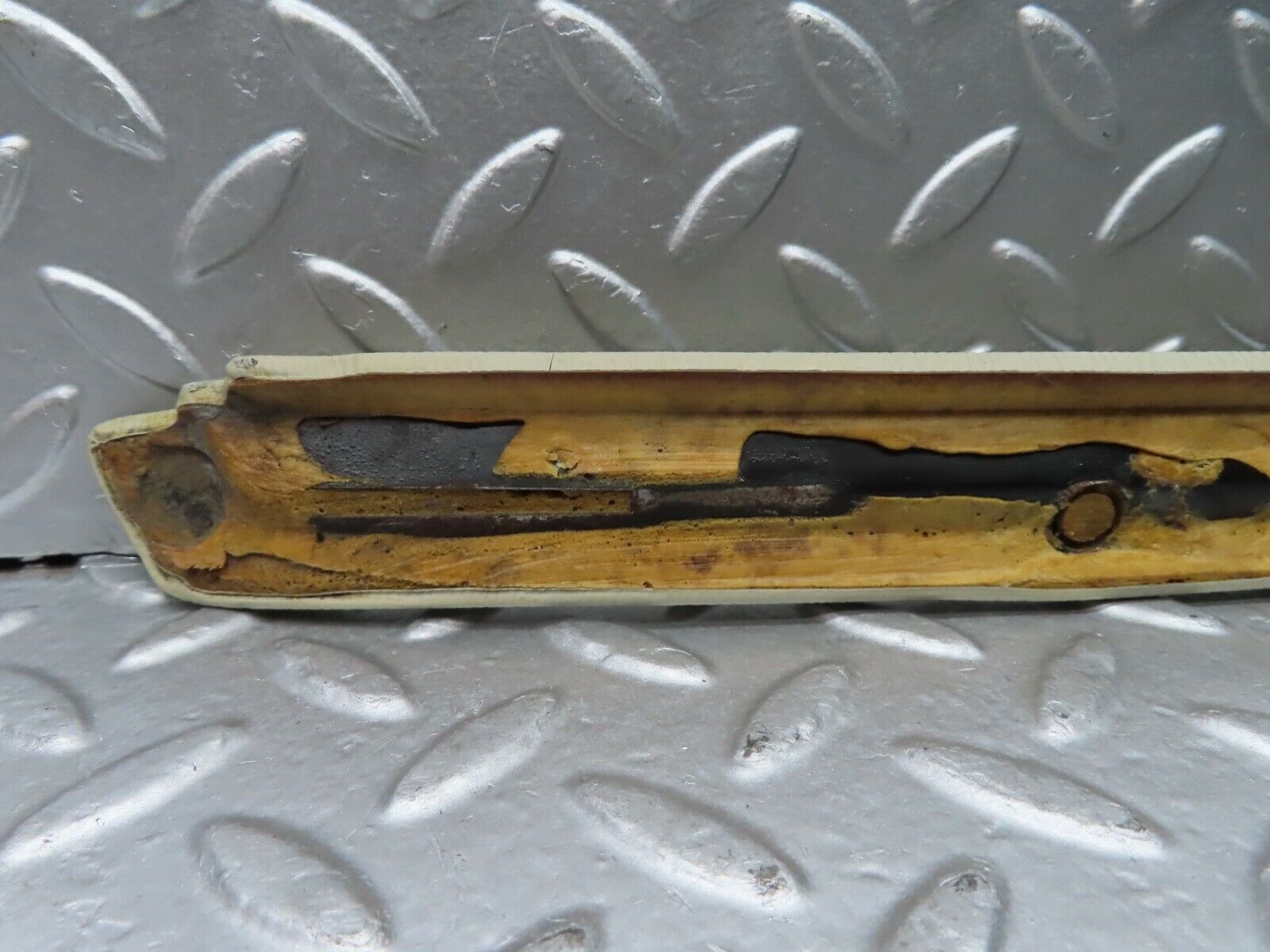 20824 Mercedes-Benz W114 250CE Coupe C Pillar Cover Right Side Cream