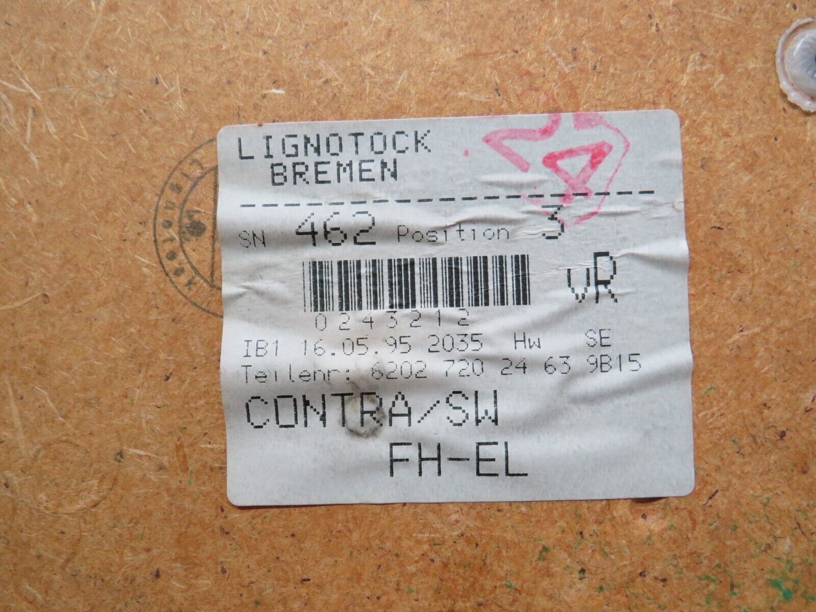 33355 Mercedes-Benz W202 C180 Front Right Door Card 2027202463