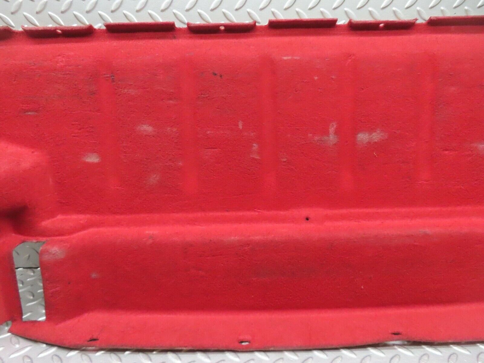 11860 Mercedes-Benz R129 300SL Coupe Trunk Carpet Fuel Tank Cover Red
