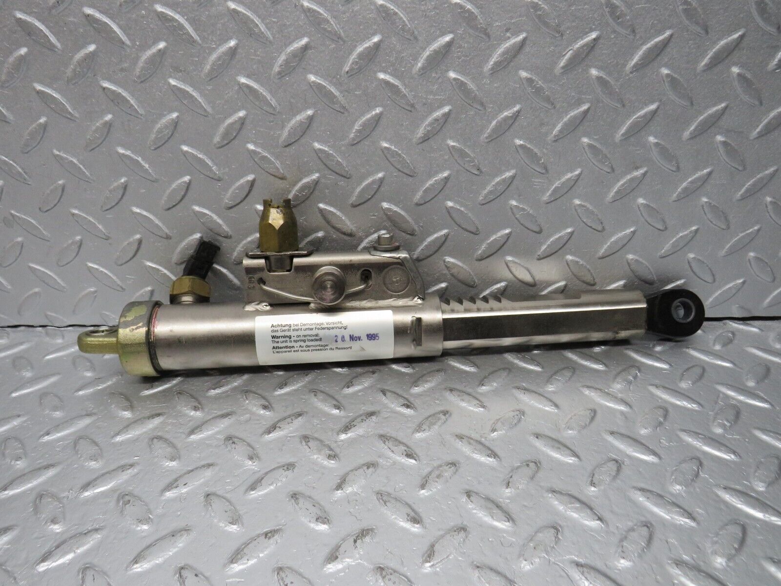 39467 Mercedes-Benz R129 320SL Coupe Roll Bar Hydraulic Cylinder Left 1298600335