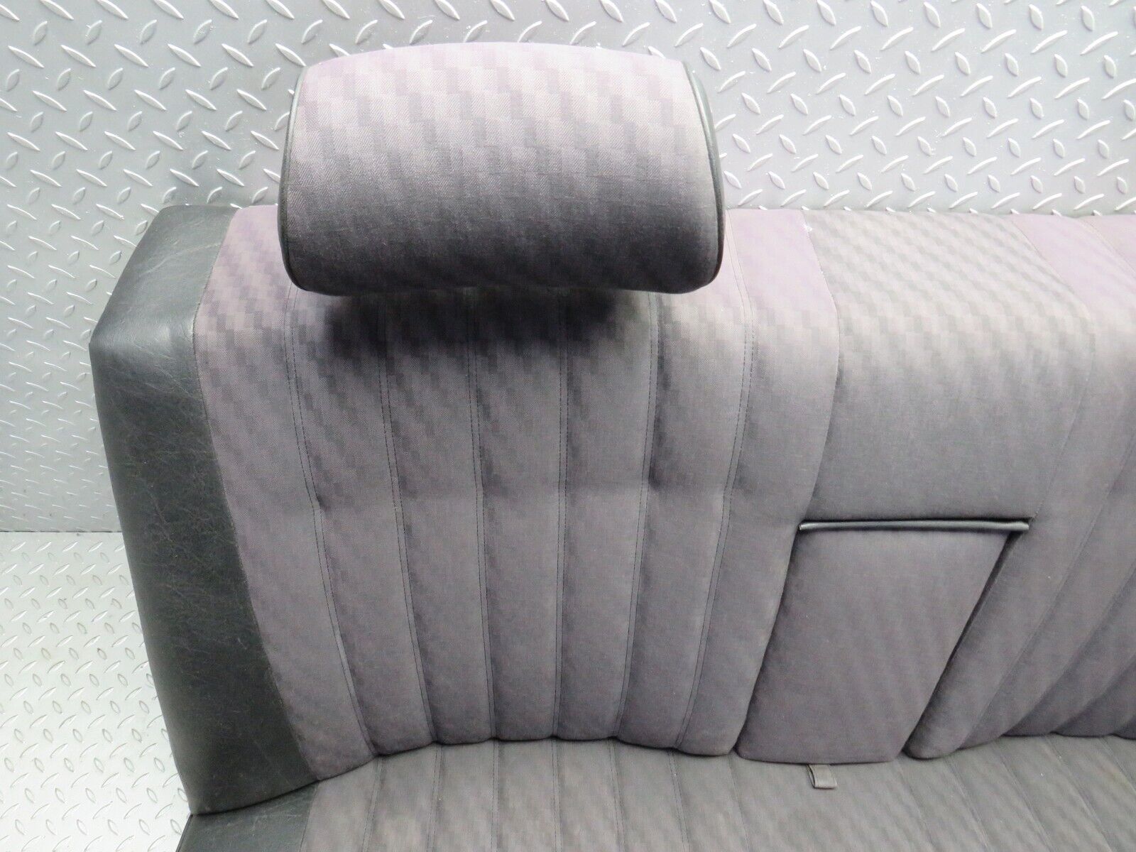 27849 Mercedes-Benz W123 280E Rear Seat Black 1239200016