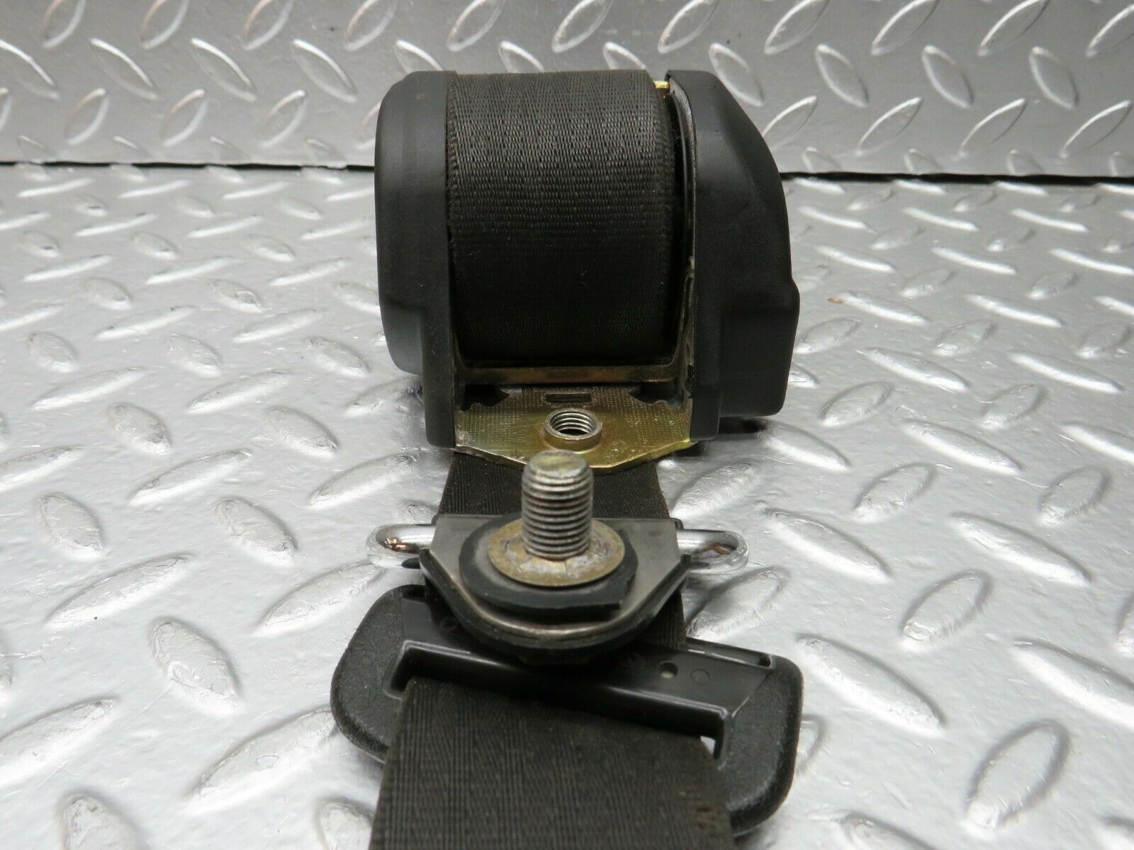 24098 Mercedes-Benz W123 280E Front Right Seat Belt With Buckle 1238602686