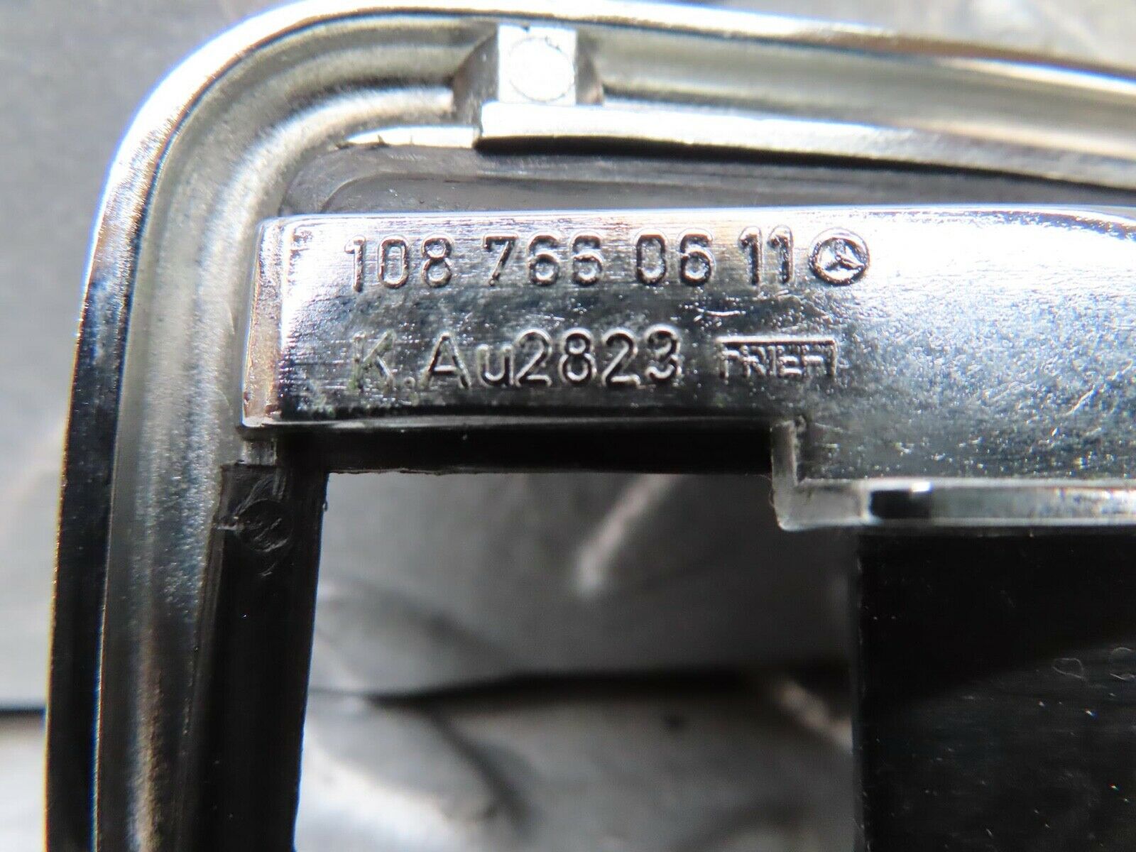 7053 Mercedes-Benz W123 230E Chrome Frame For Door Opener Right 1087660611