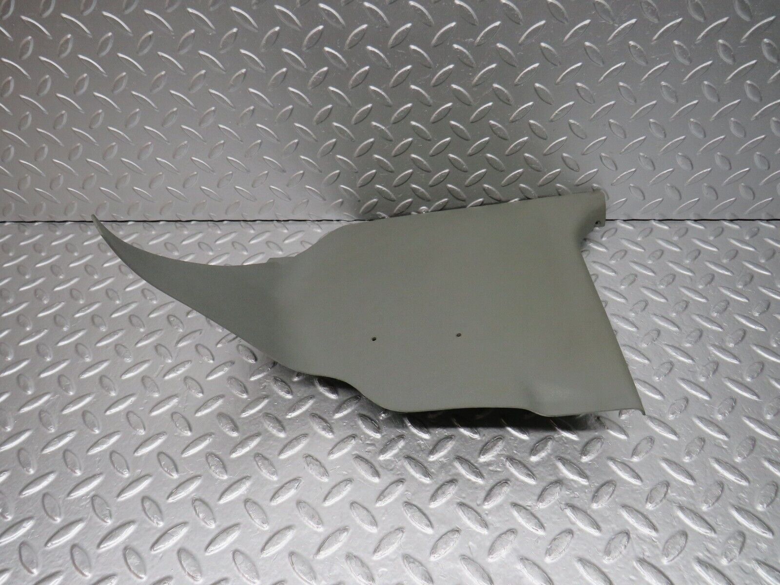 31329 Mercedes-Benz S124 220TE Front Left Kick Panel Trim Grey 1246880506