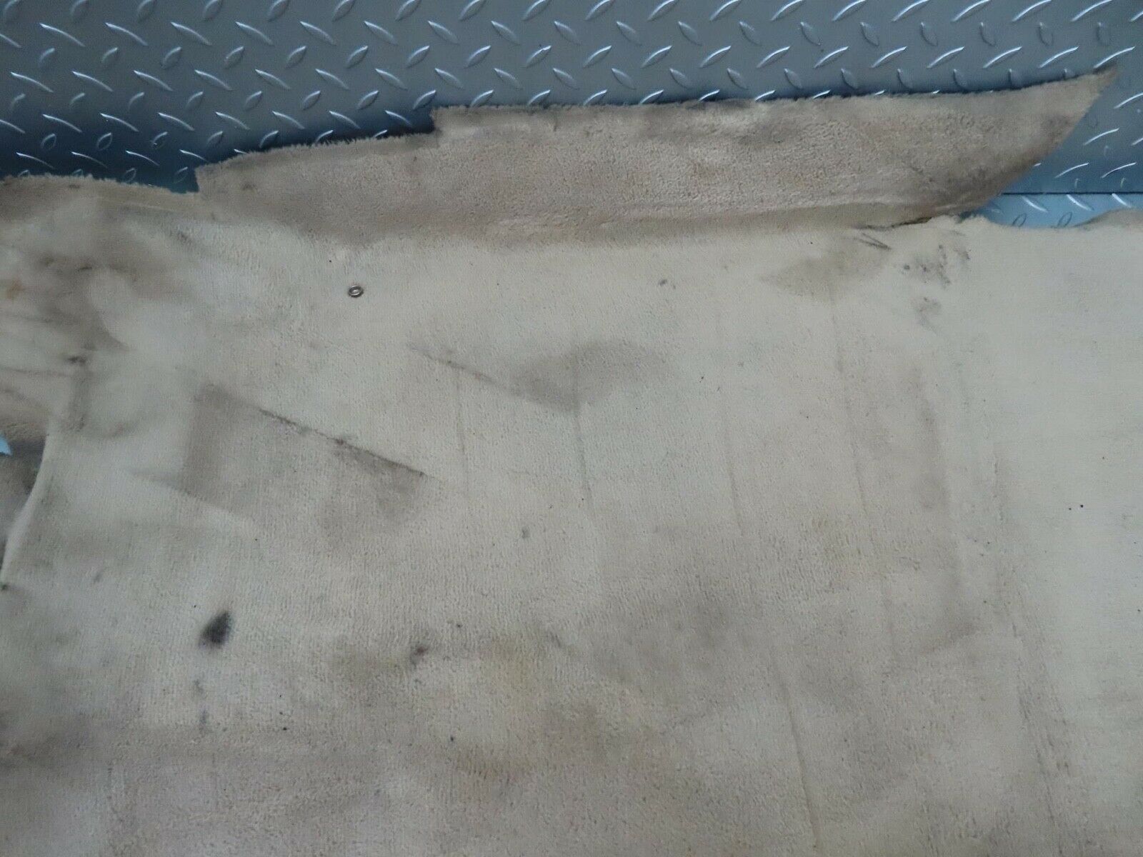 12548 Mercedes-Benz R129 300SL Coupe Front Left Floor Carpet Cream