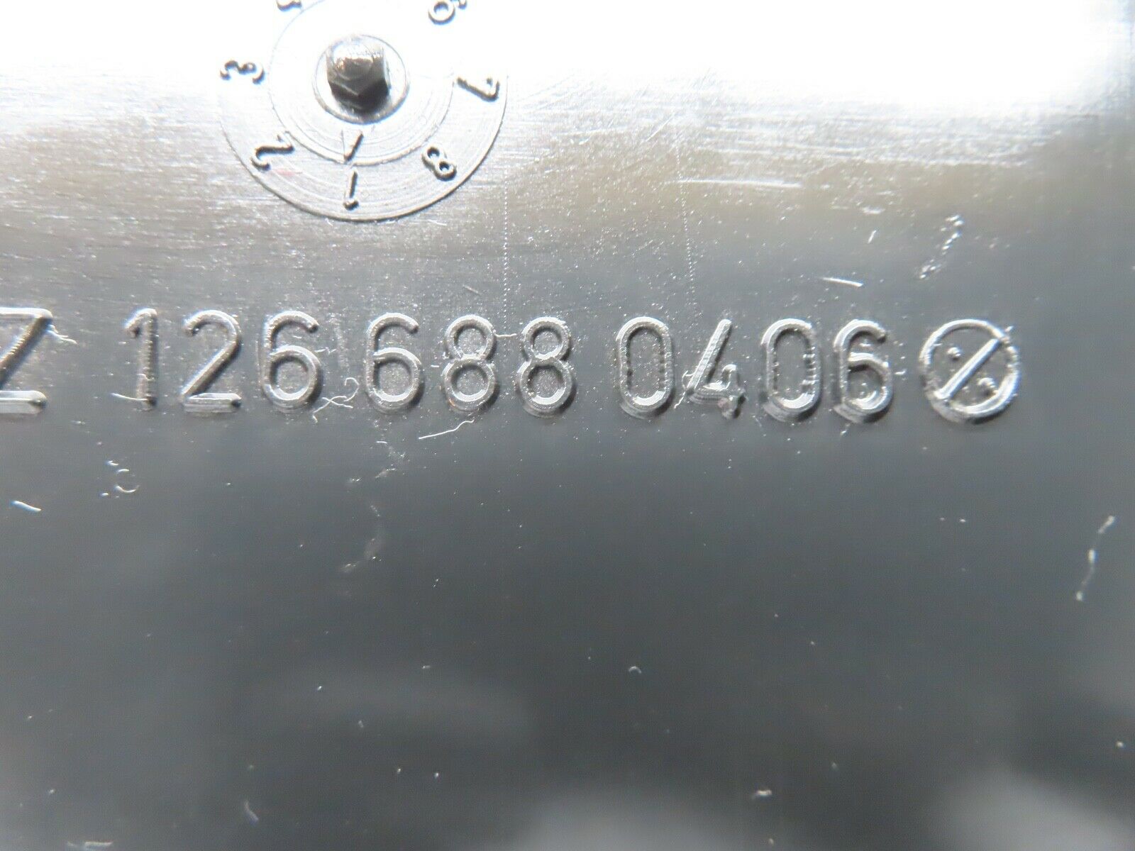 21502 Mercedes-Benz W126 300SE Front Right Kick Panel Burgundy Red 1266880406