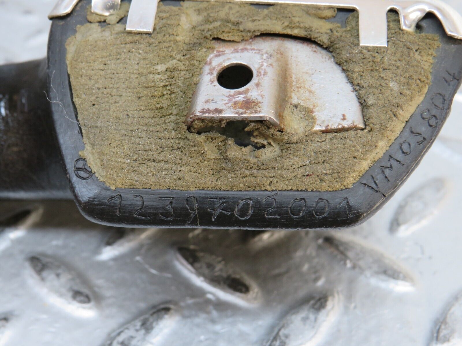 28261 Mercedes-Benz S123 240D Wagon Interior Door Handle Right Black 12397020