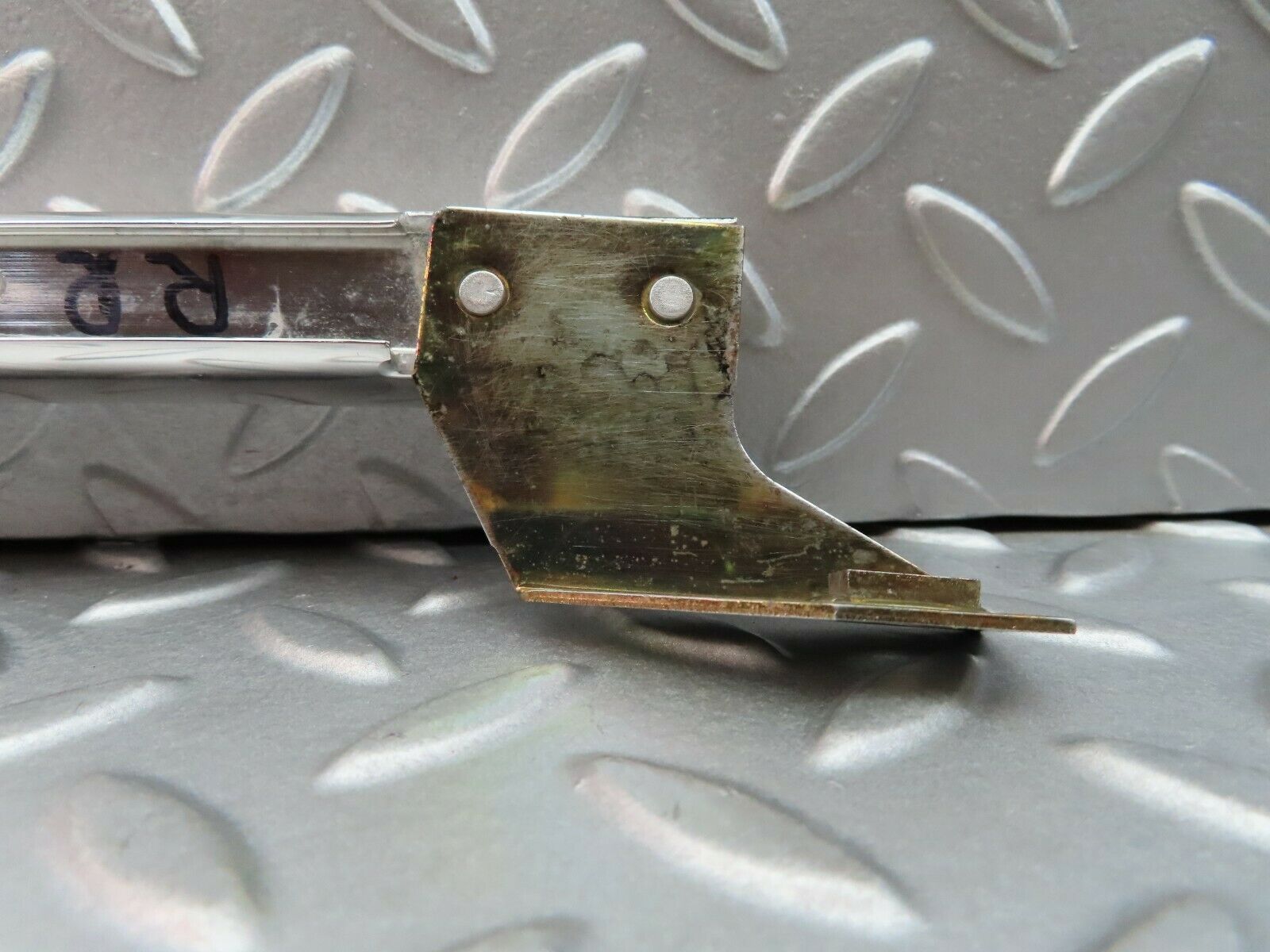 5790 Mercedes-Benz W123 200 Rear Right Chrome Window Channel