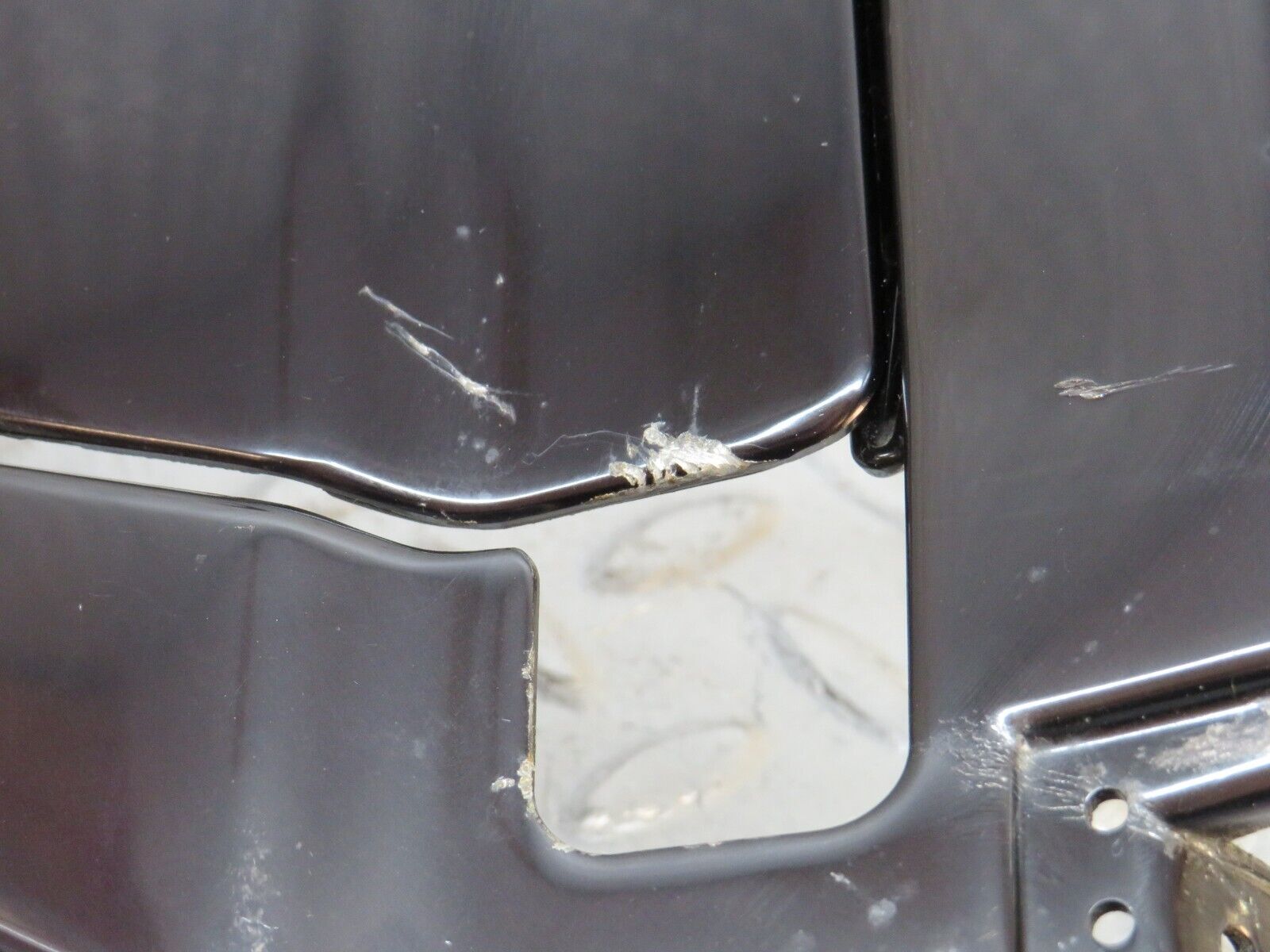 38249 Mercedes-Benz R129 280SL Coupe Roof Flap Cover Trim Left 1296930314 1296930116