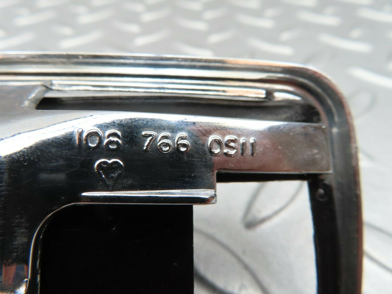 4522 Mercedes-Benz W123 230E Chrome Frame For Door Opener Left 1087660511