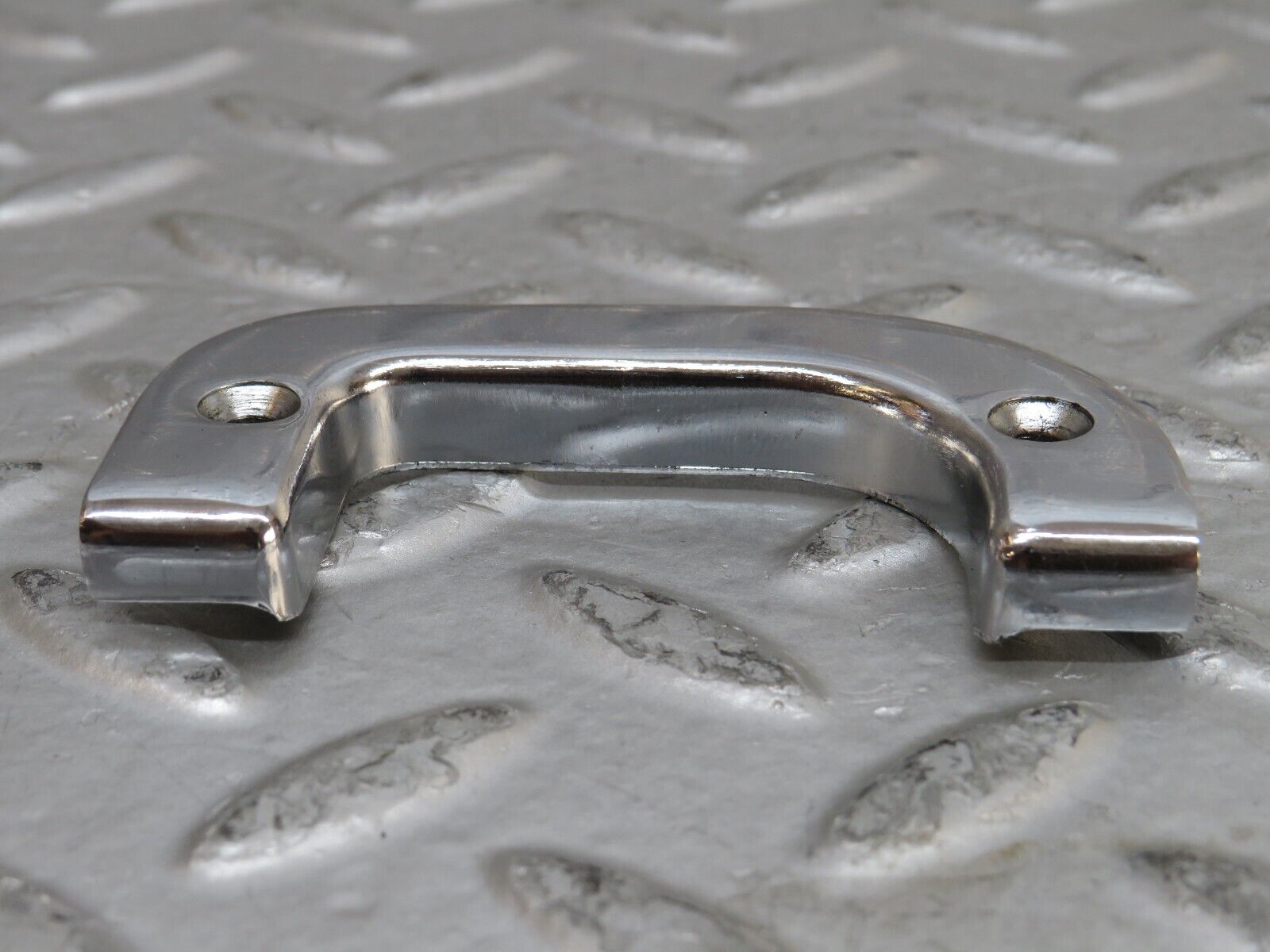 28280 Mercedes-Benz S123 240D Wagon Right Interior Chrome Latch Trim 1237230224