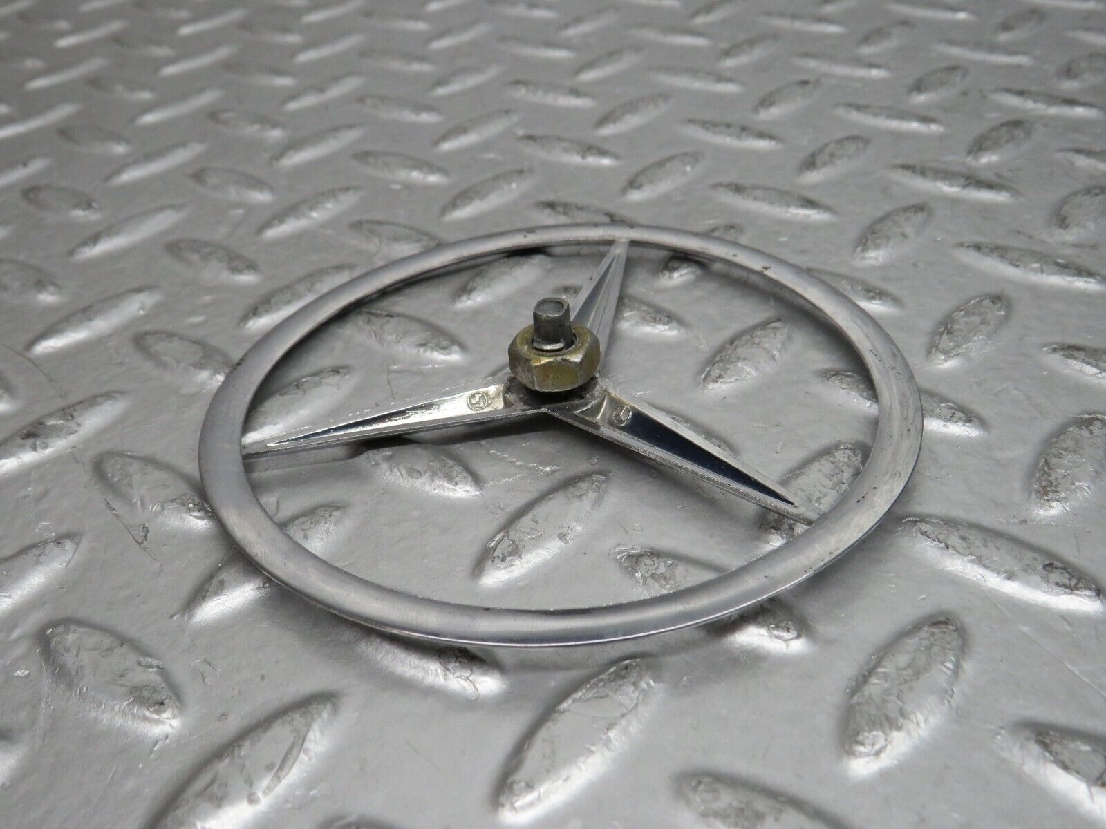 29706 Mercedes-Benz W123 230E Trunk Boot Lid Emblem 1267580058