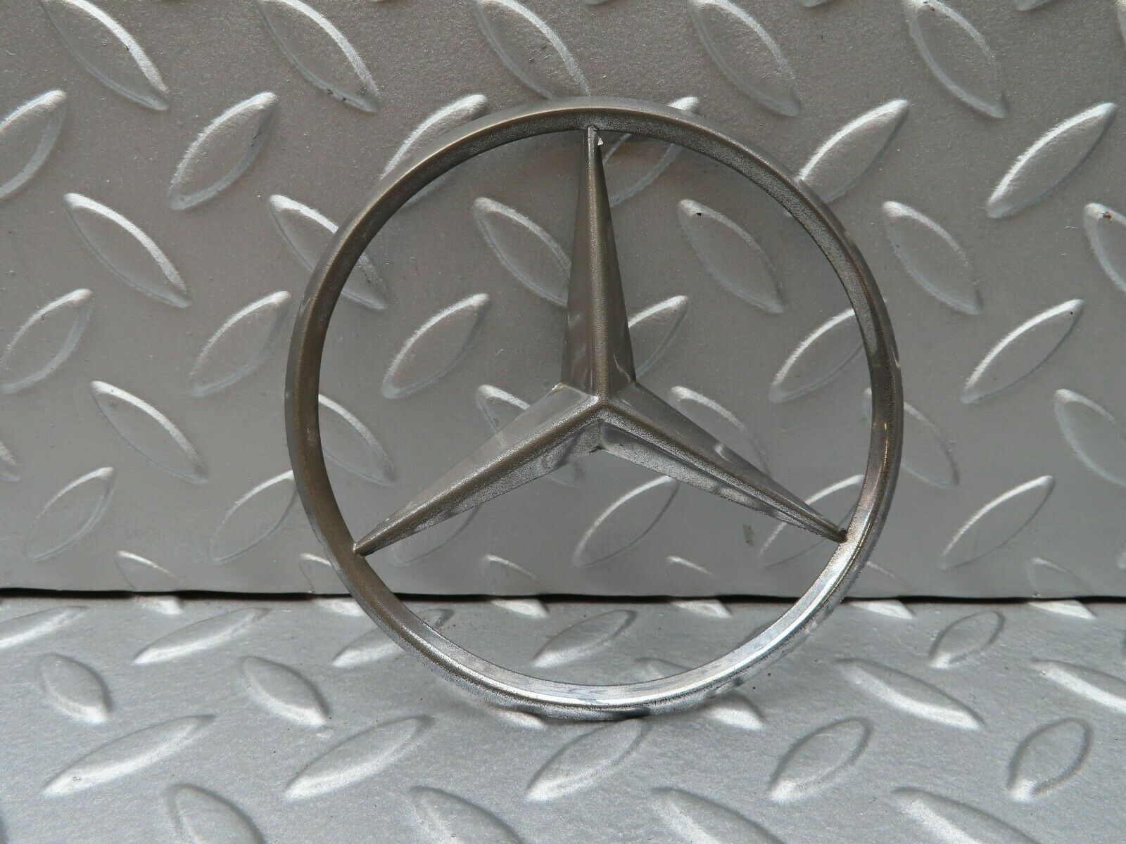 4778 Mercedes-Benz W114 280 CE Coupe Chrome Rear Emblem Logo