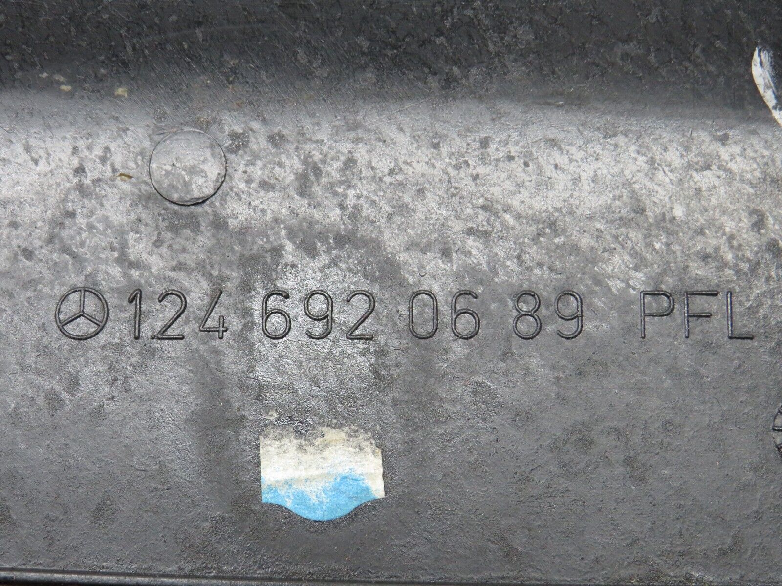 27535 Mercedes-Benz S124 300TE Wagon D Pillar Cover Right Side Beige 124692068