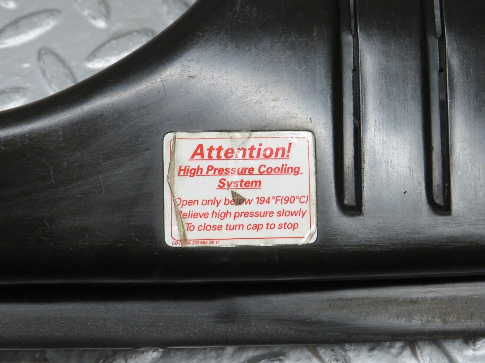 39343 Mercedes-Benz R129 320SL Coupe Engine Bay Cover Right Side 1298201878