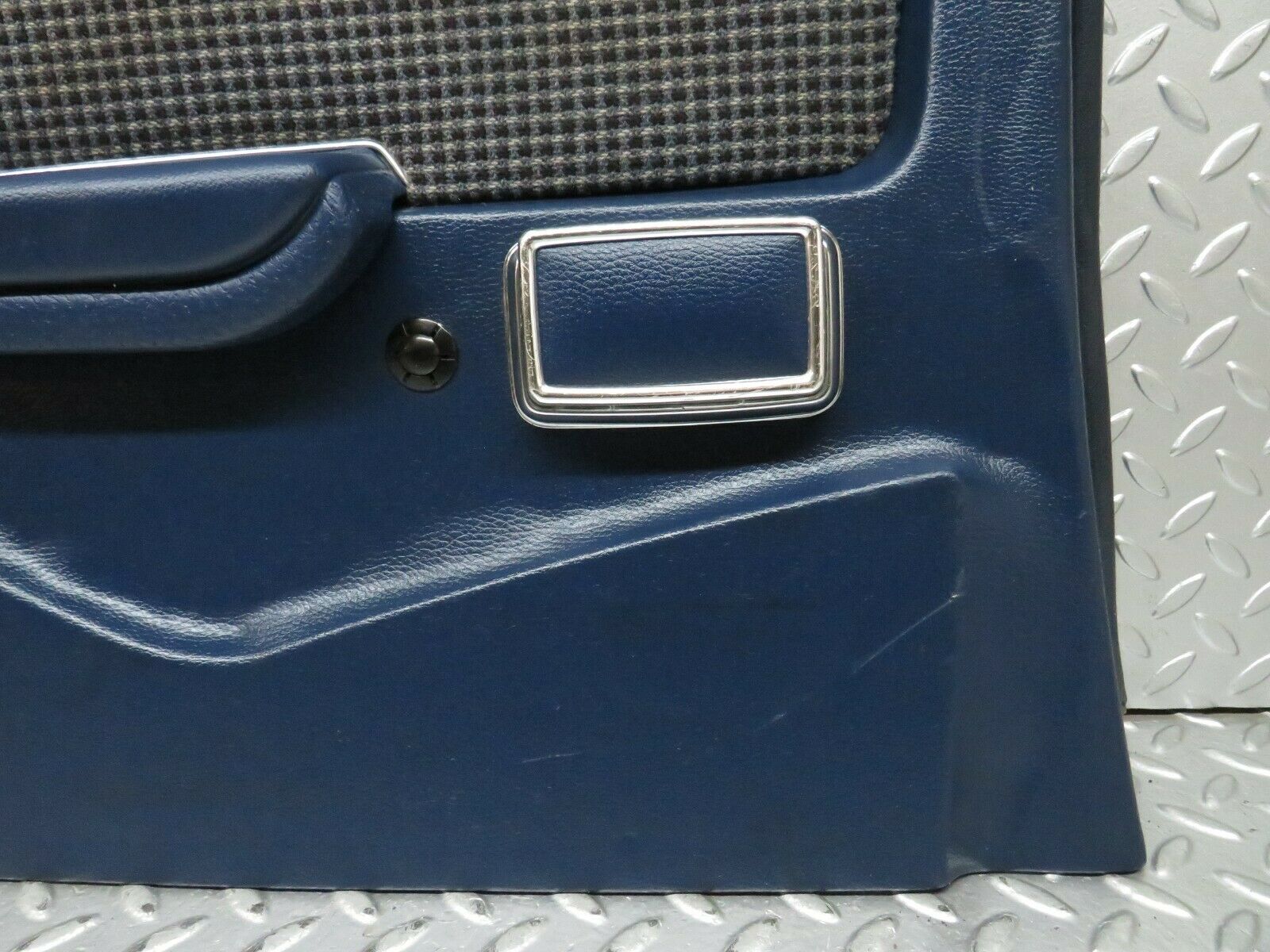 23747 Mercedes-Benz C107 450SLC Coupe Rear Left Card Panel Blue 1076940969