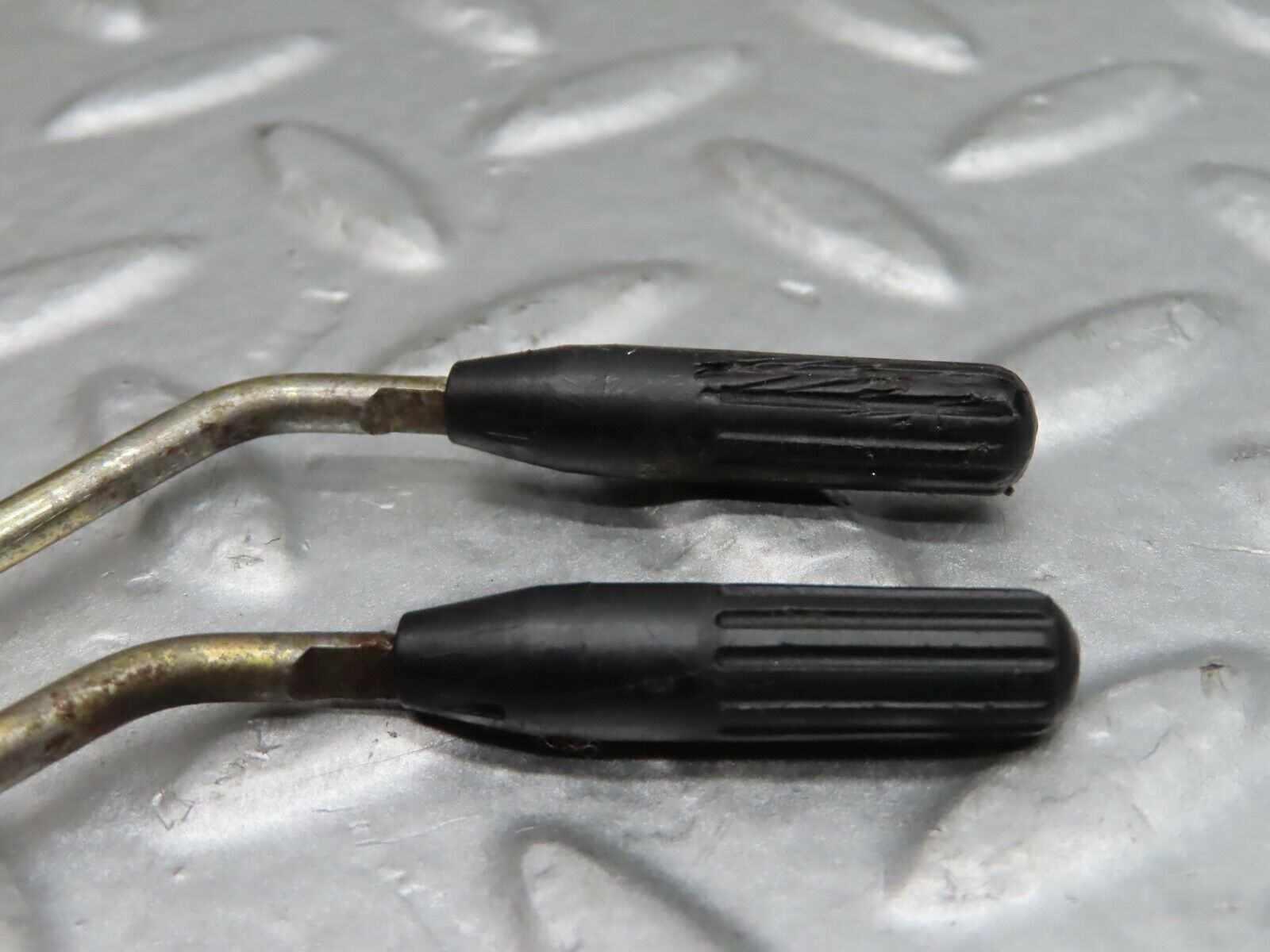 21058 Mercedes-Benz W123 230E Front Door Lock Knob Pair