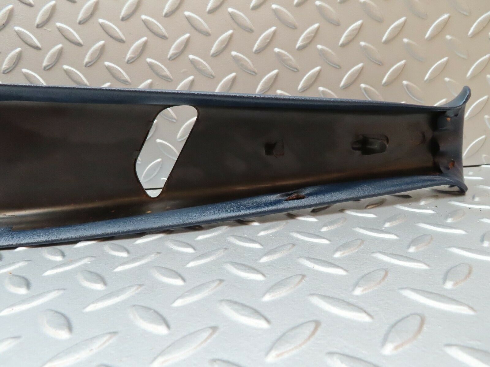 4345 Mercedes-Benz W123 230E B Pillar Cover Left Side Blue