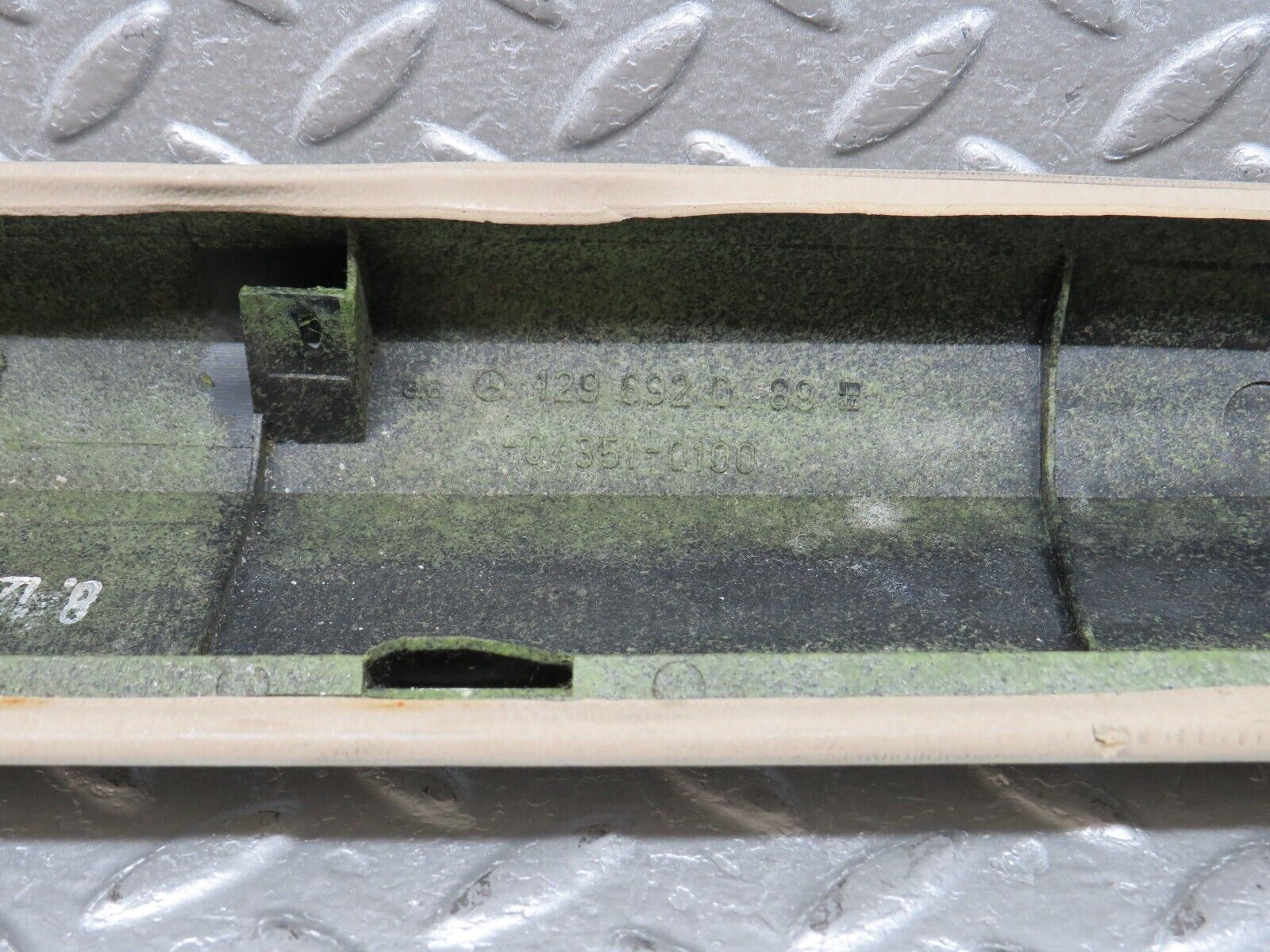 38301 Mercedes-Benz R129 280SL Coupe A Pillar Cover Right Side Beige 1296920289