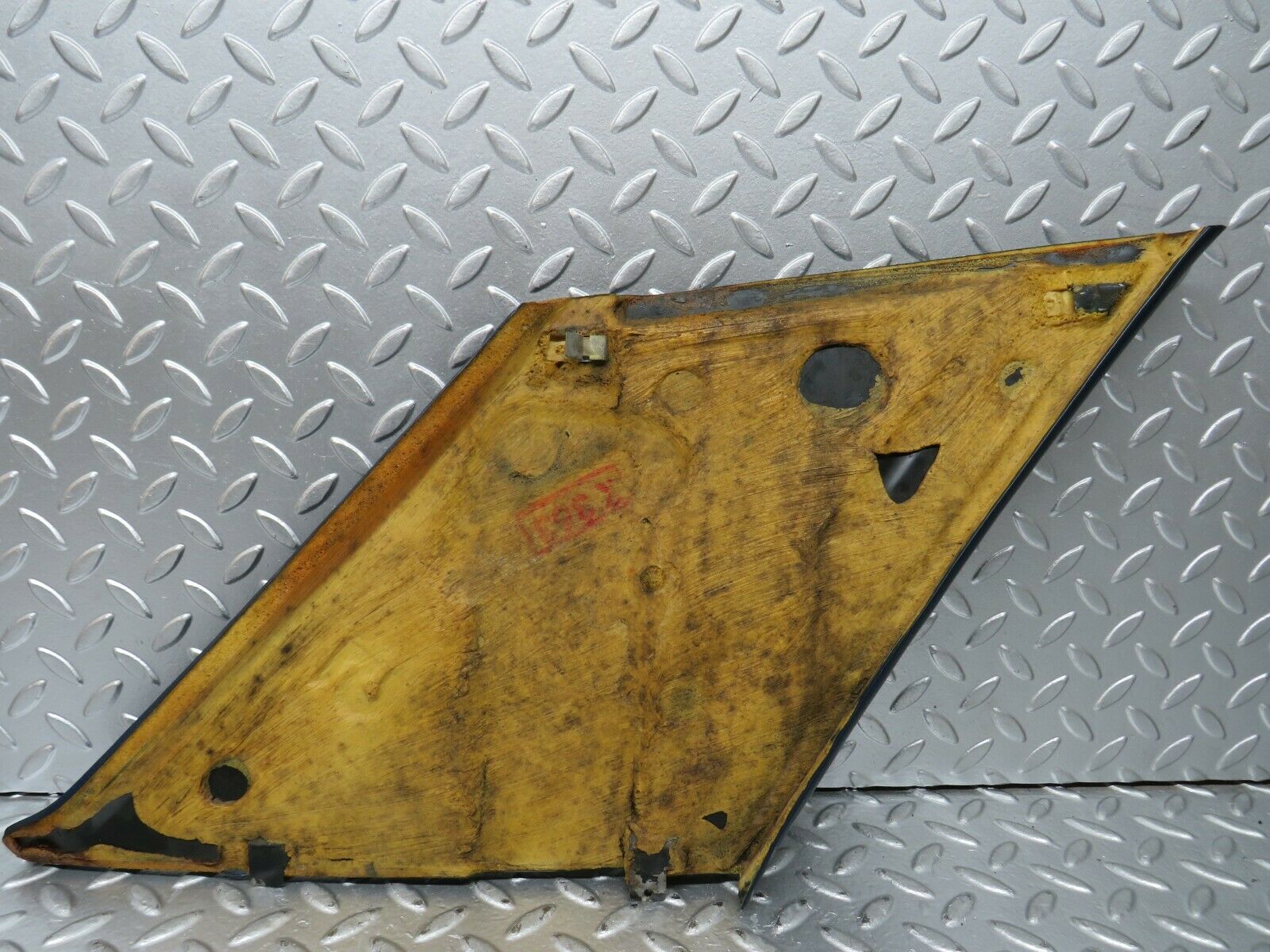 23182 Mercedes-Benz W116 350SE C Pillar Cover Trim Right Side Blue