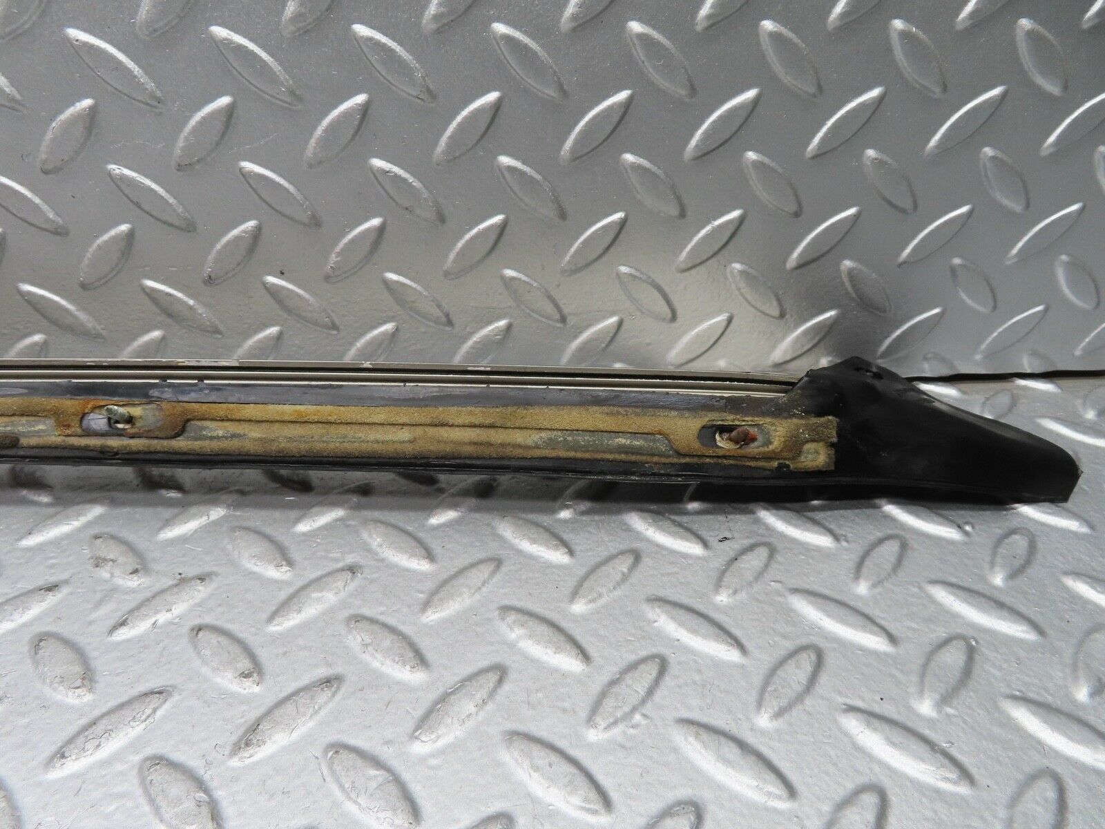 21687 Mercedes-Benz W126 300SE A Pillar Exterior Trim Right Side 1266981698