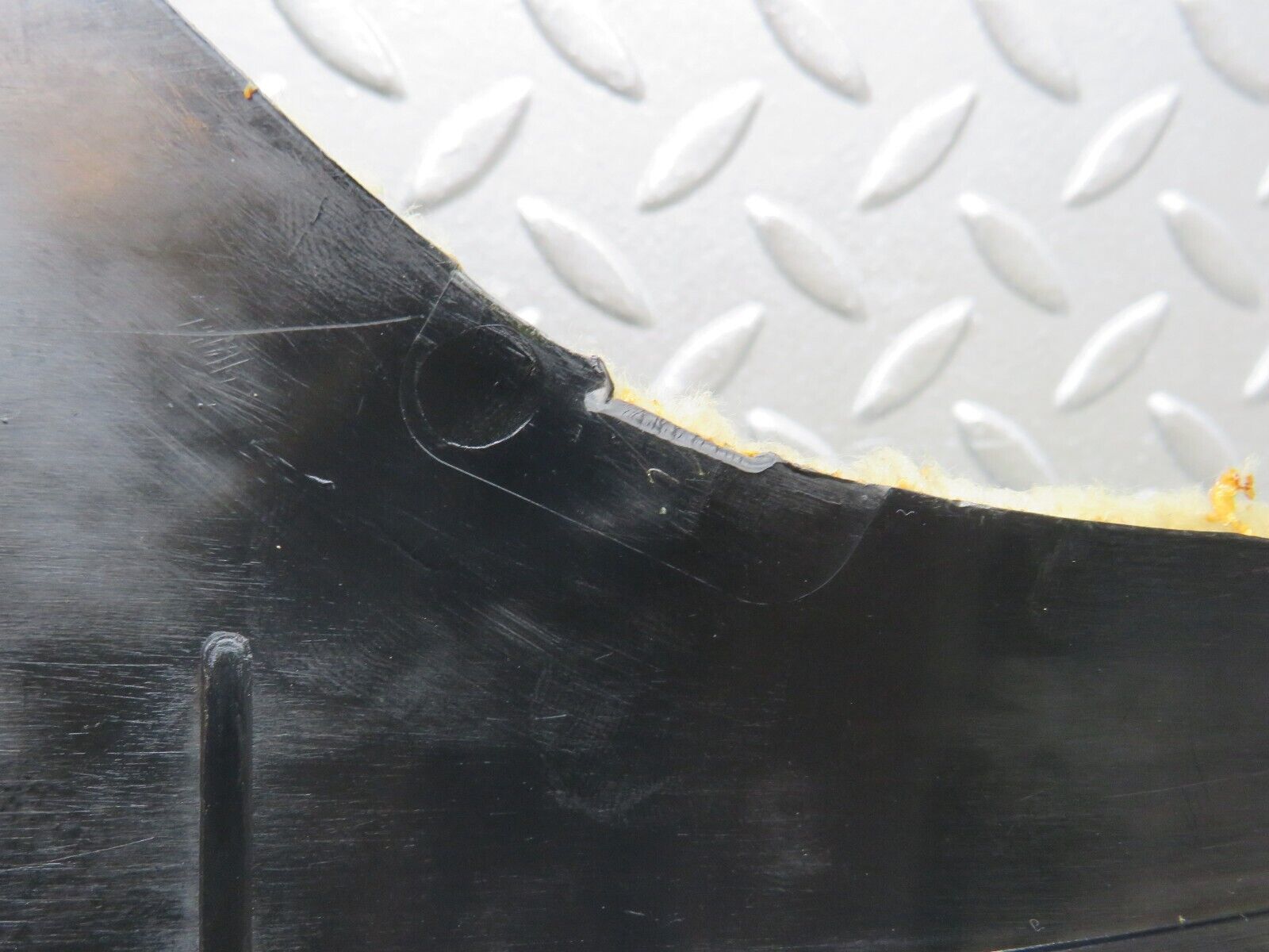 34383 Mercedes-Benz C126 380SEC Coupe Centre Console Carpet Right 1266831225