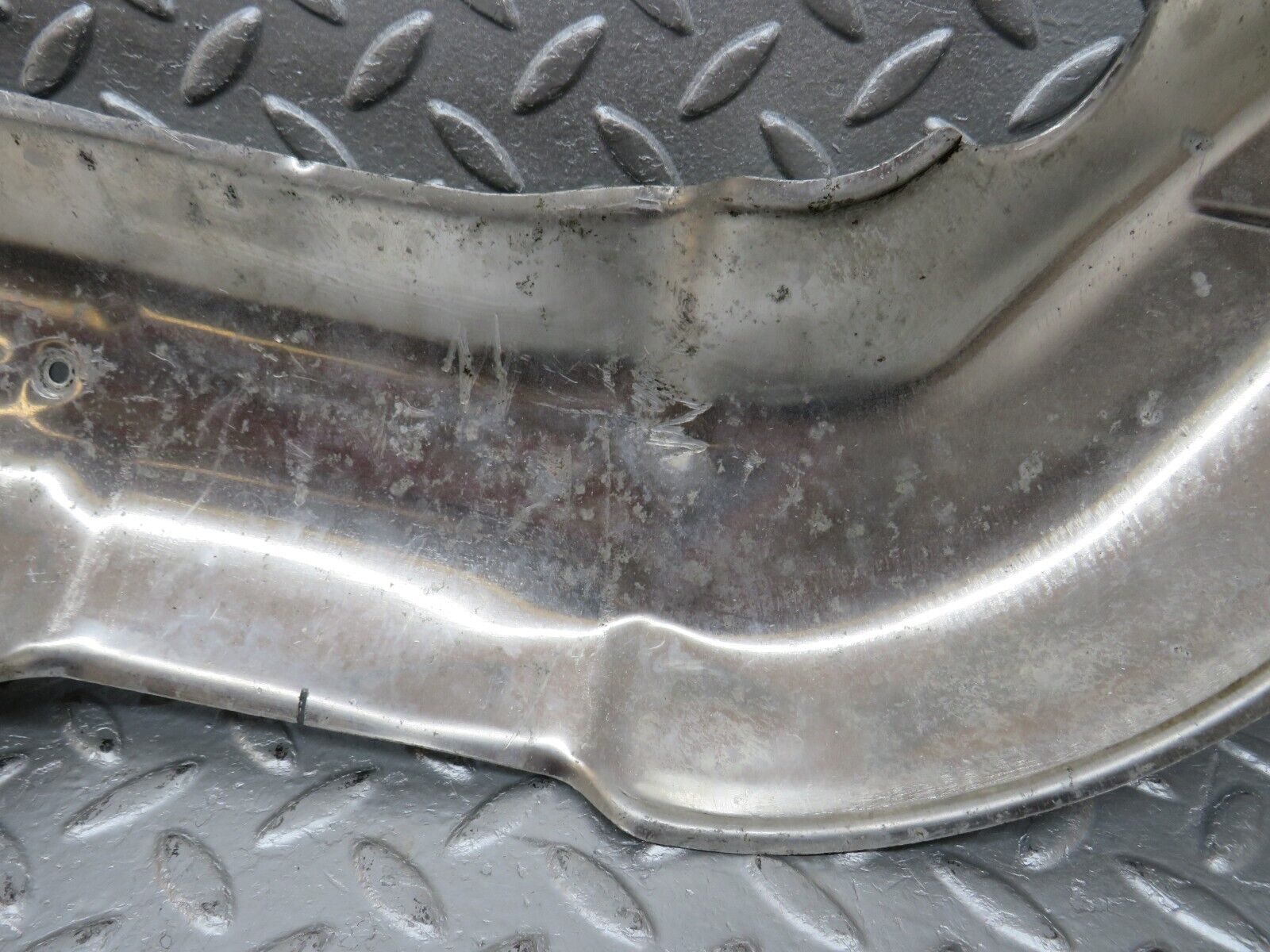 34503 Mercedes-Benz C126 380SEC Coupe Exhaust Heat Shield